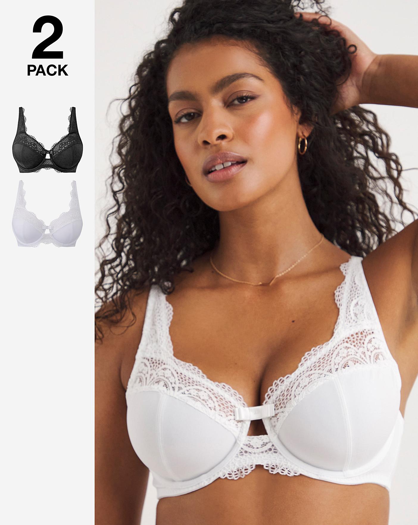 Lace Bras White, Bras for Large Breasts