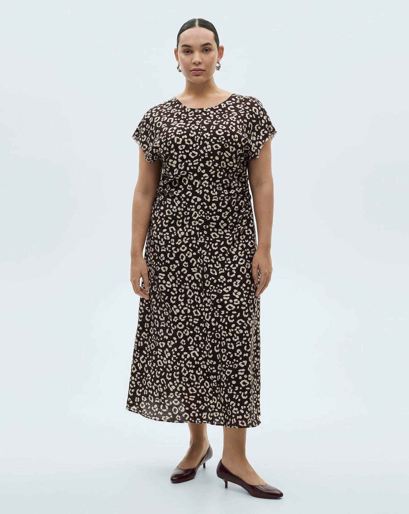pink backless midi dress Melody Drop Waist Midi Dress