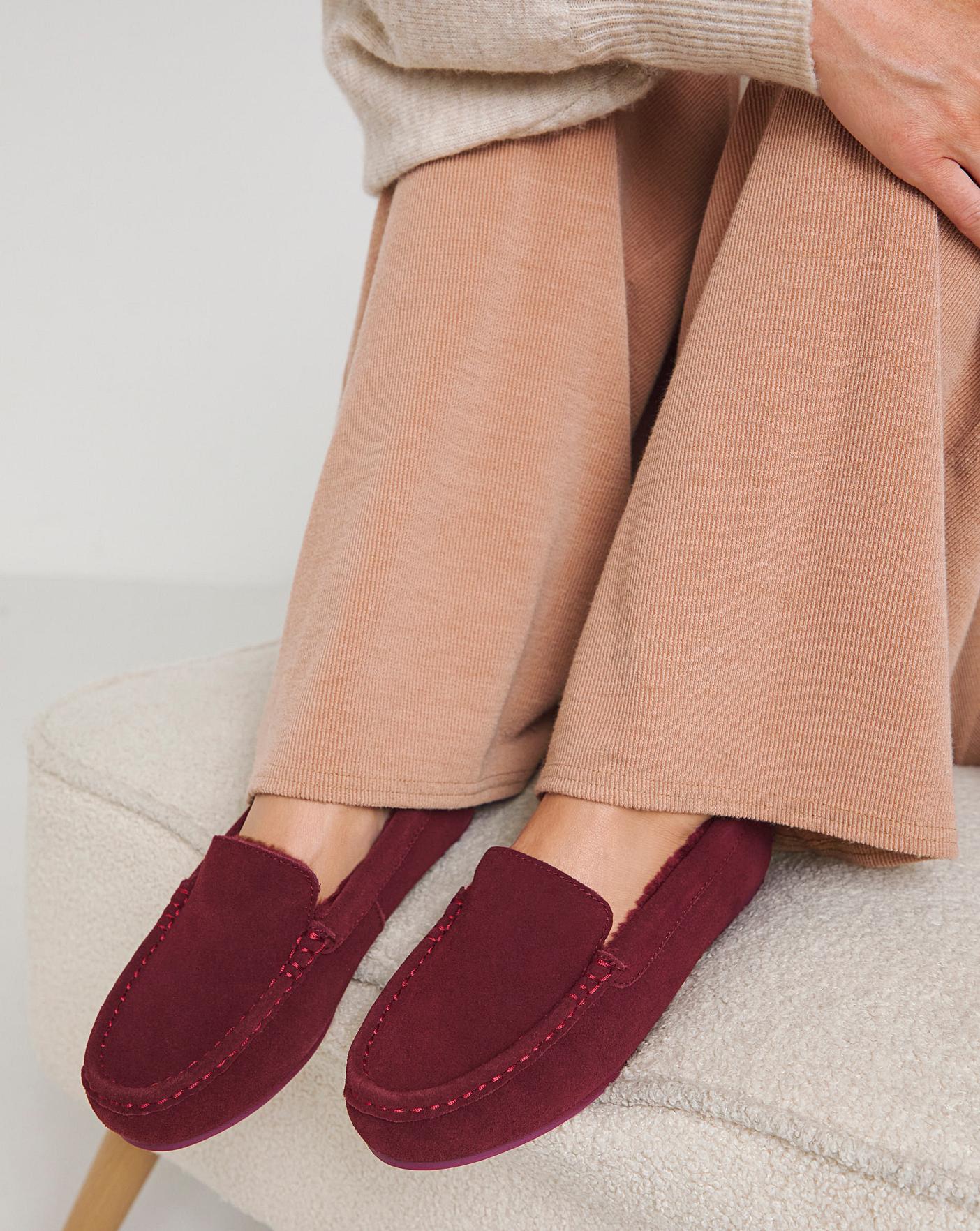 Extra wide moccasin slippers online