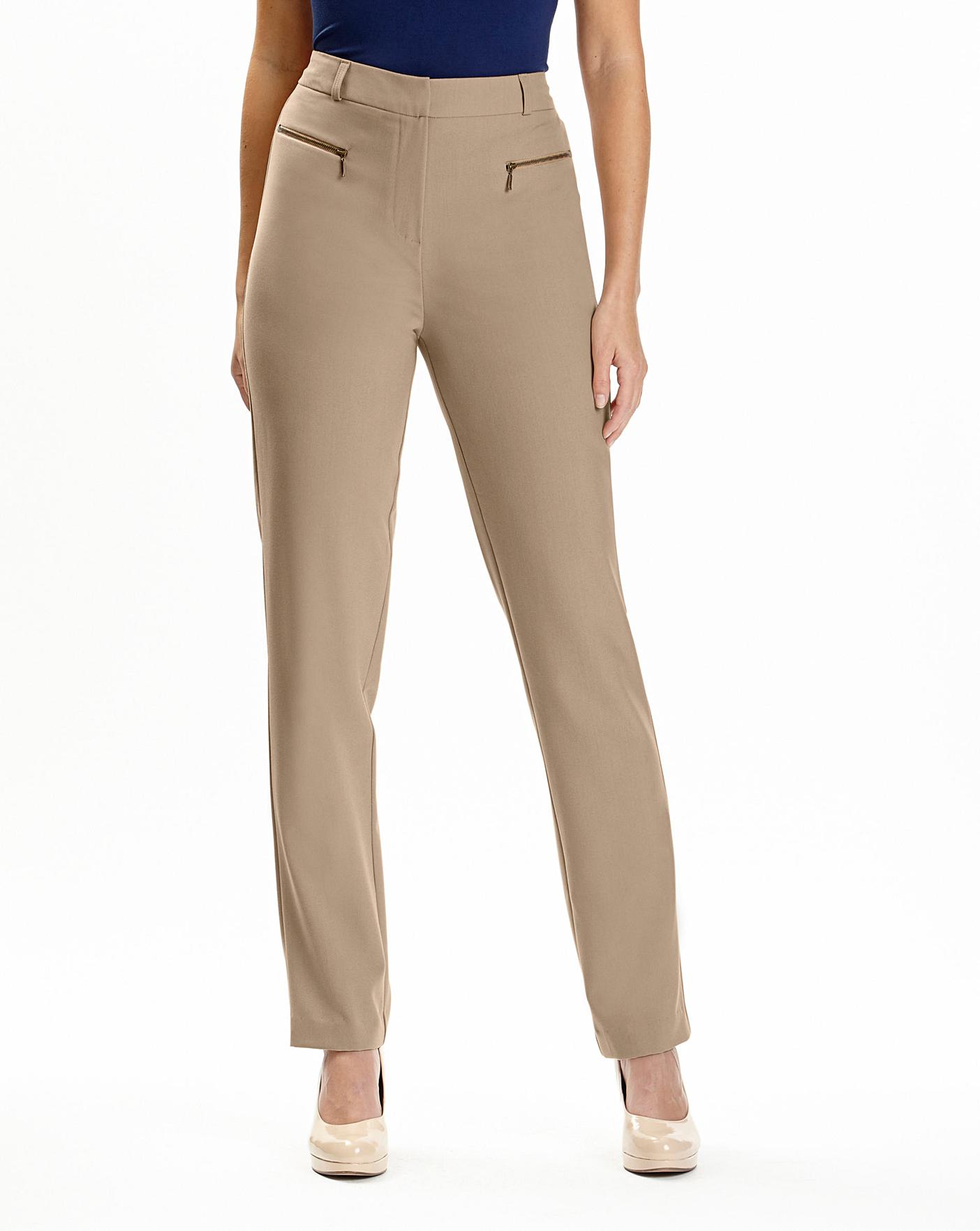 slim leg trouser