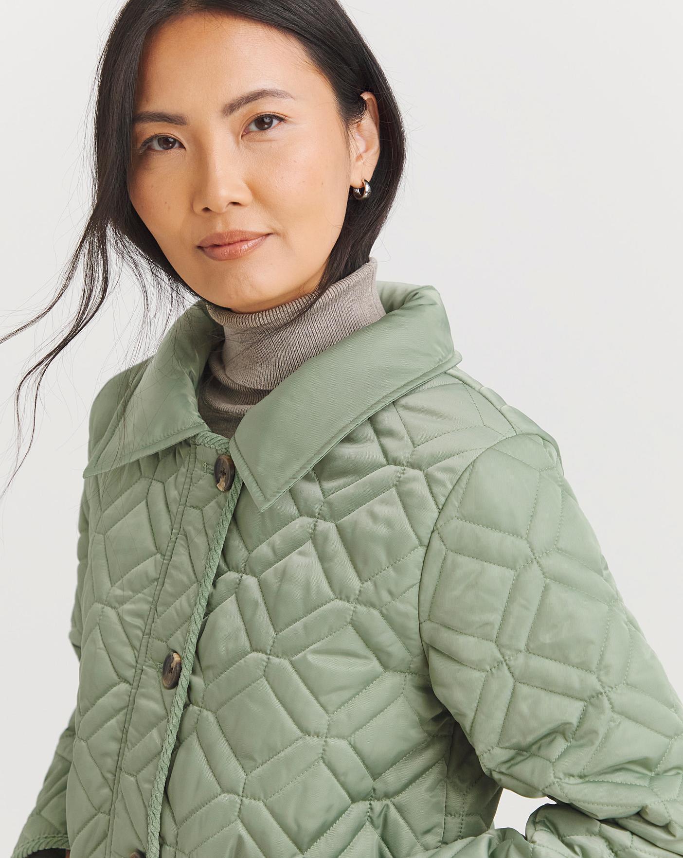 Julipa Quilted Button Down Jacket | Ambrose Wilson