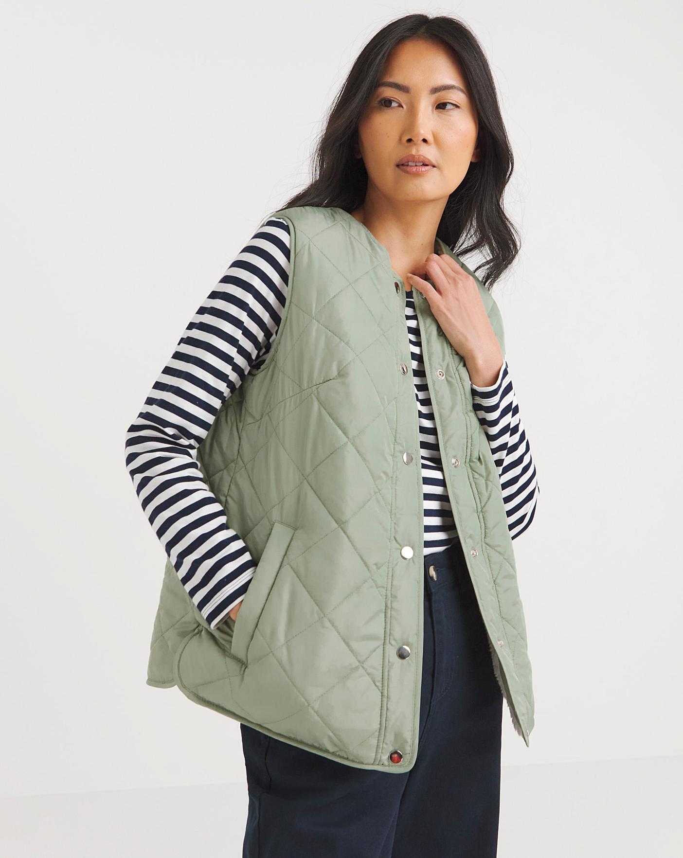 Julipa Reversible Borg Gilet | J D Williams