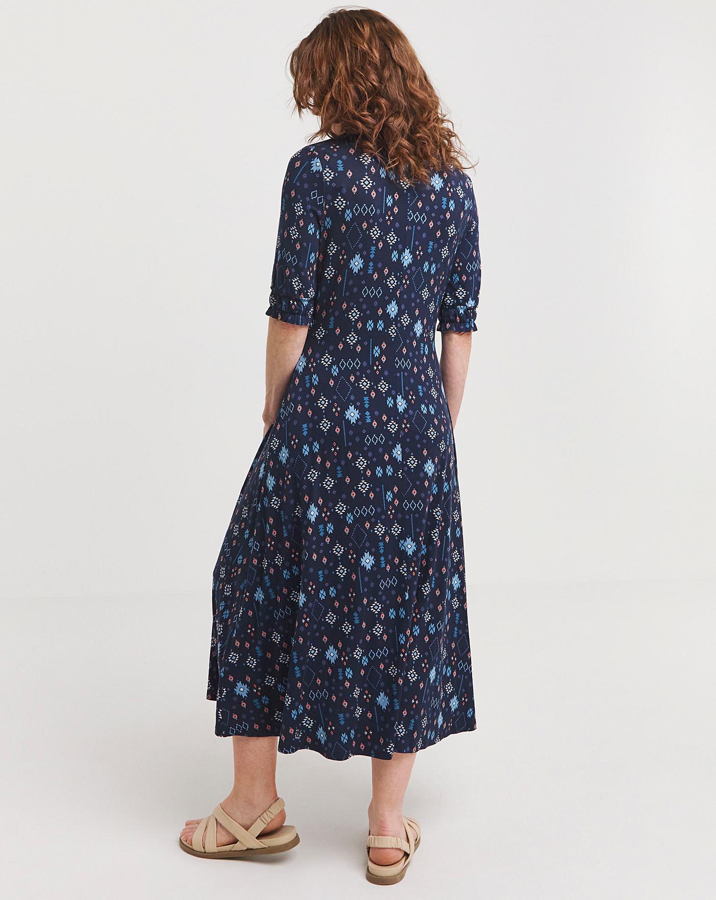 Julipa Pintuck Jersey Midi Dress | J D Williams