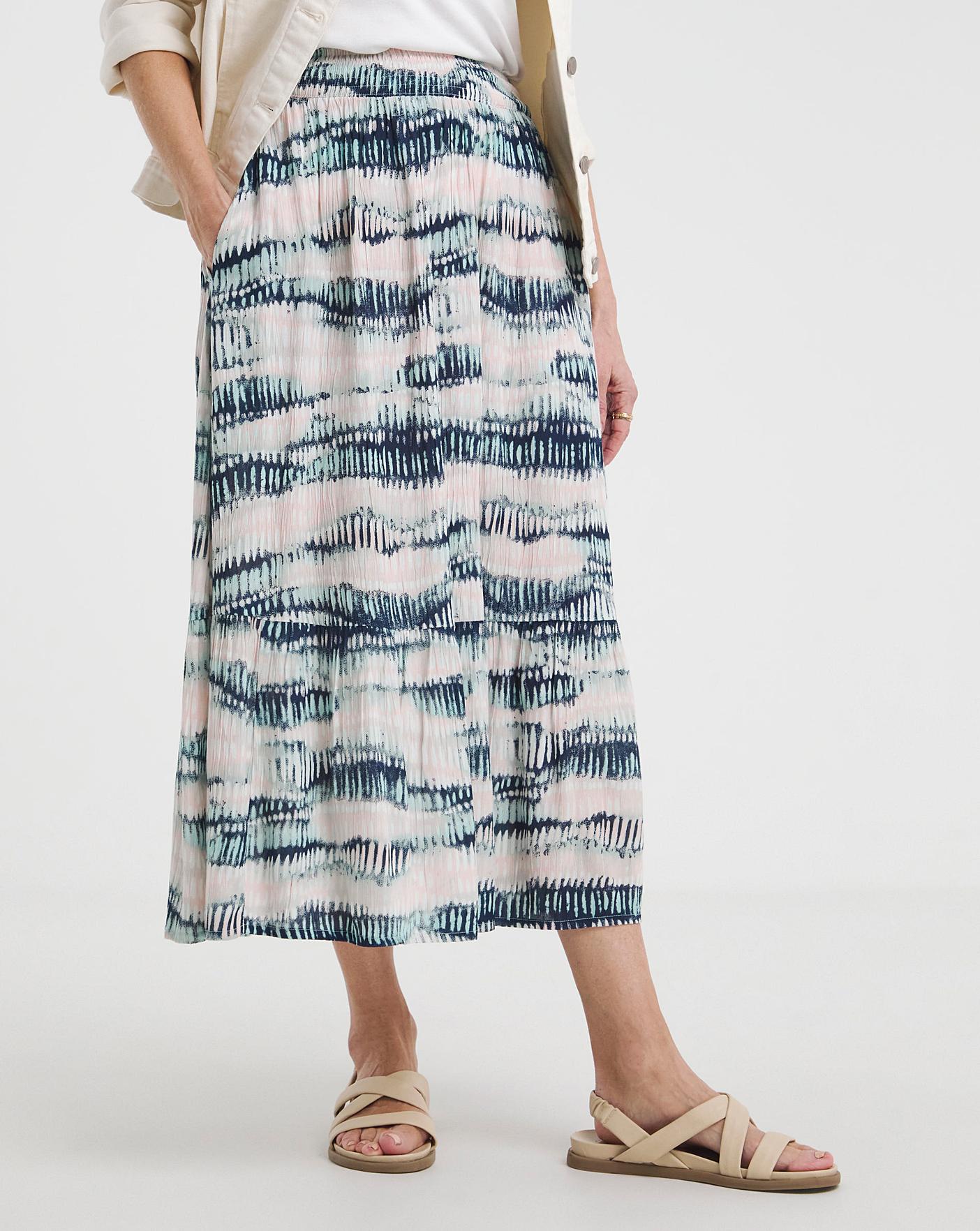 Julipa Crinkle Tiered Skirt | Ambrose Wilson