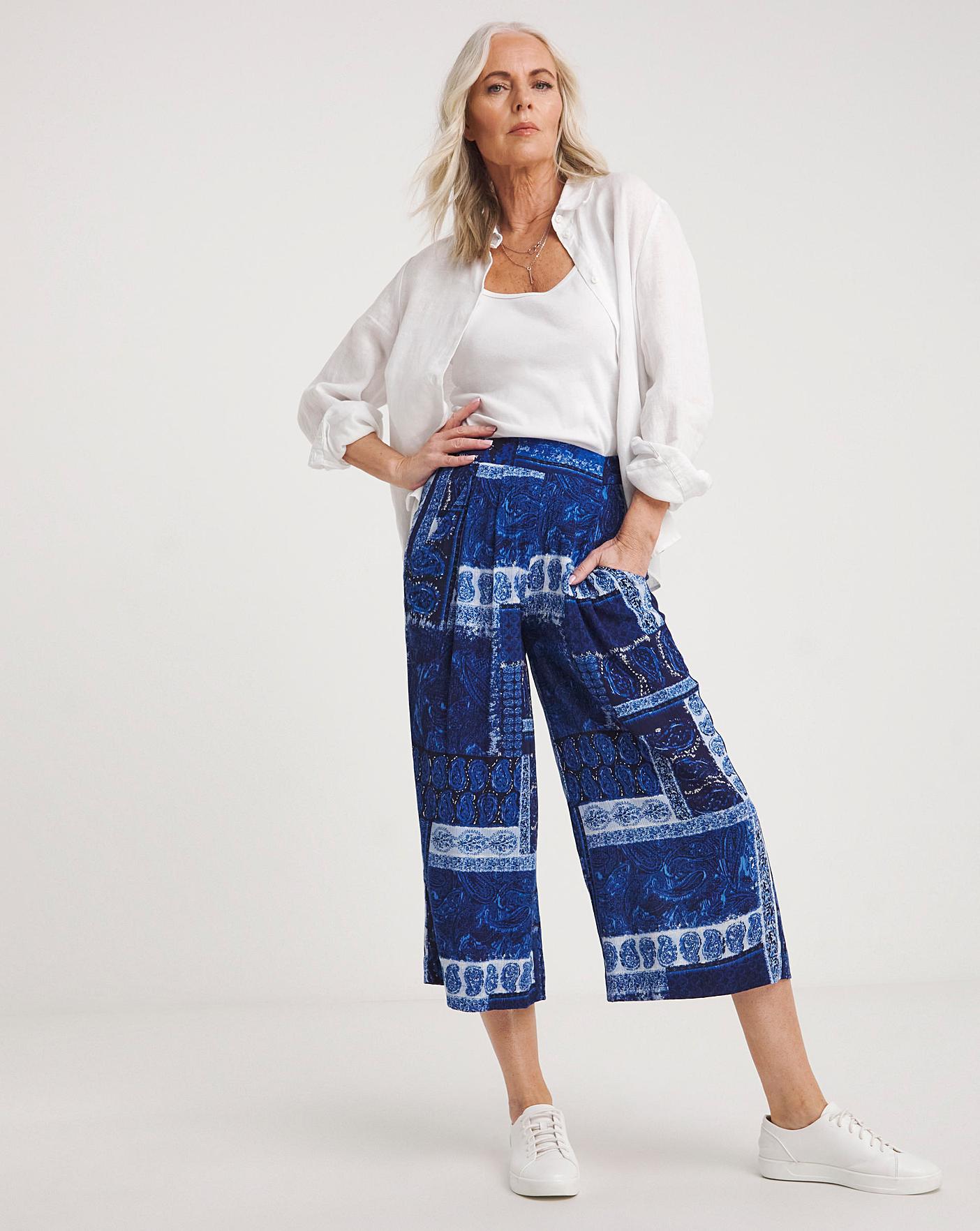 Ambrose wilson fashion cropped trousers