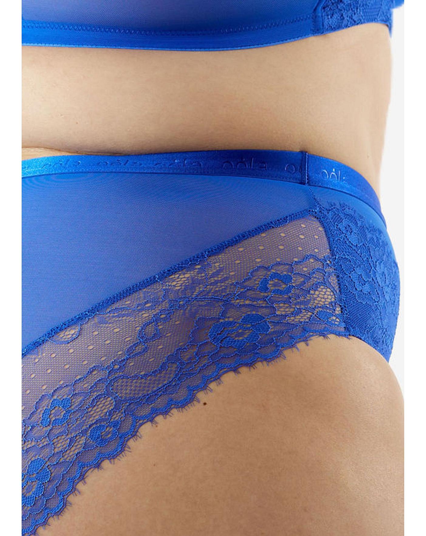 Oola Brief Knickers Thongs SIZES 14-32 PLUS SIZES High Waist Lace Good  Coverage