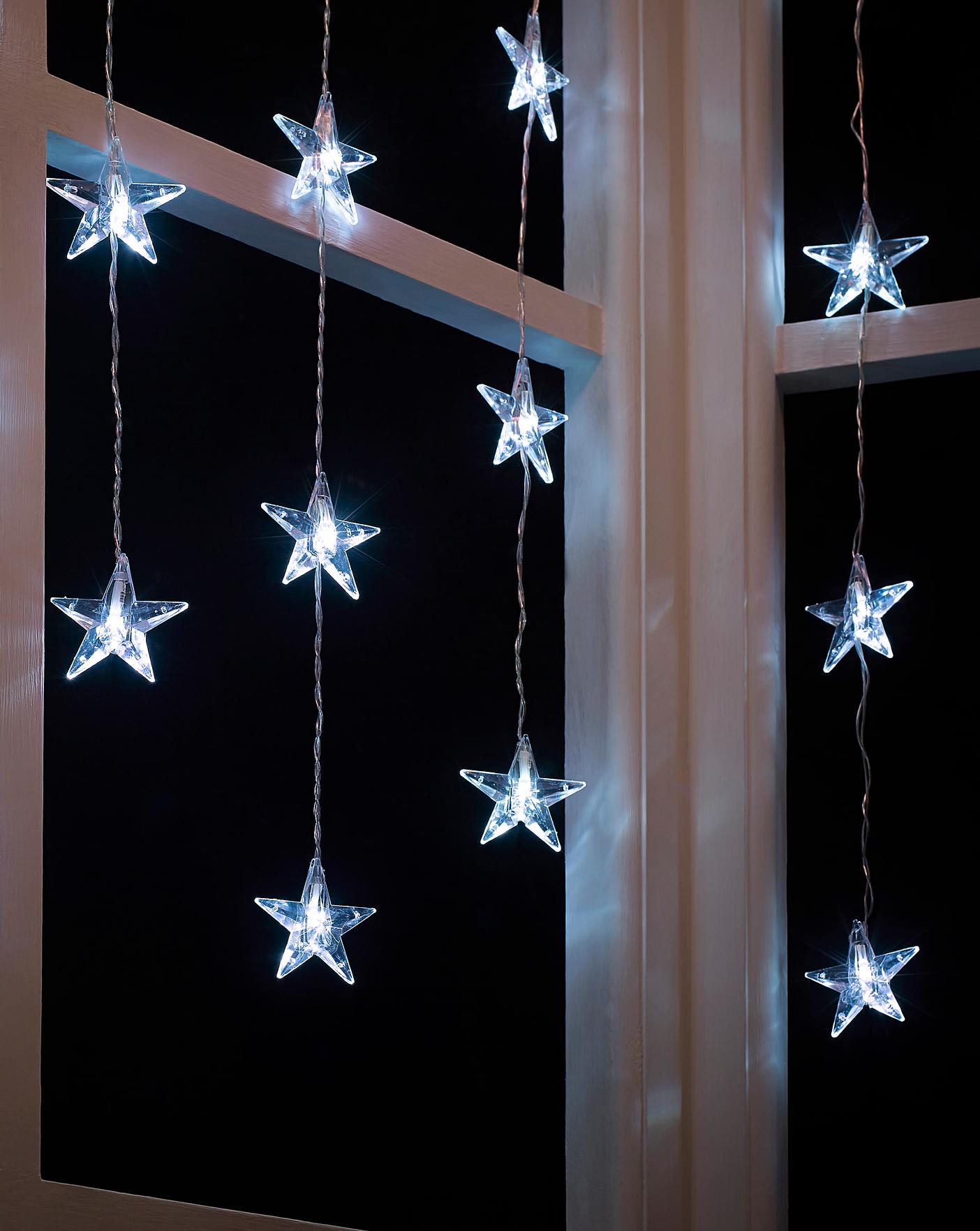 Star Curtain Lights J D Williams
