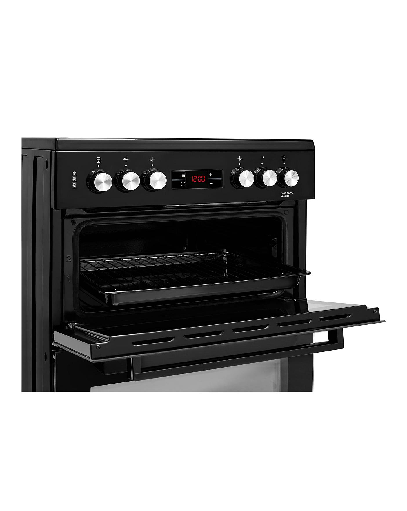 Beko KDC653K Double Oven Electric Cooker J D Williams