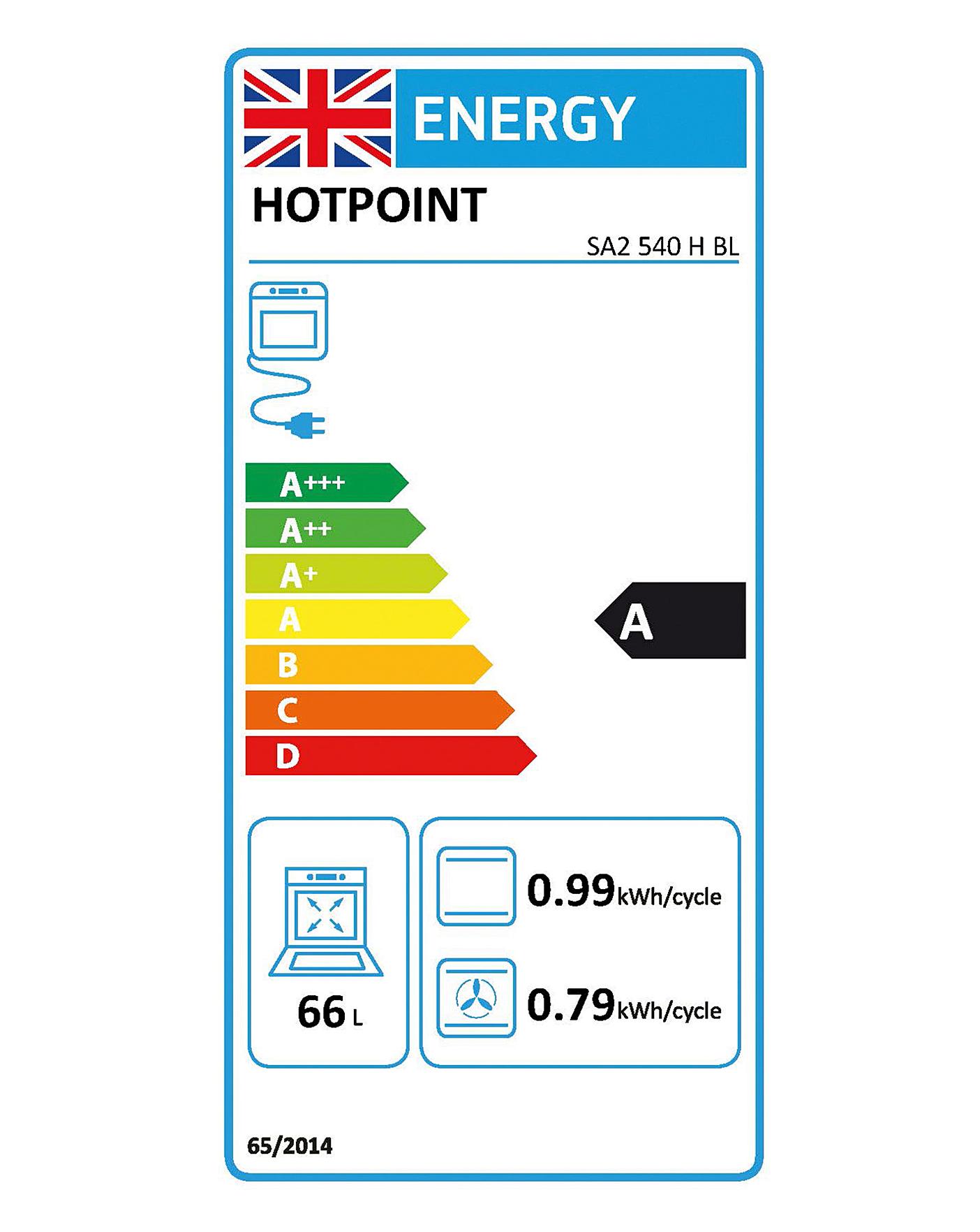 Hotpoint deals oven sa2540hbl