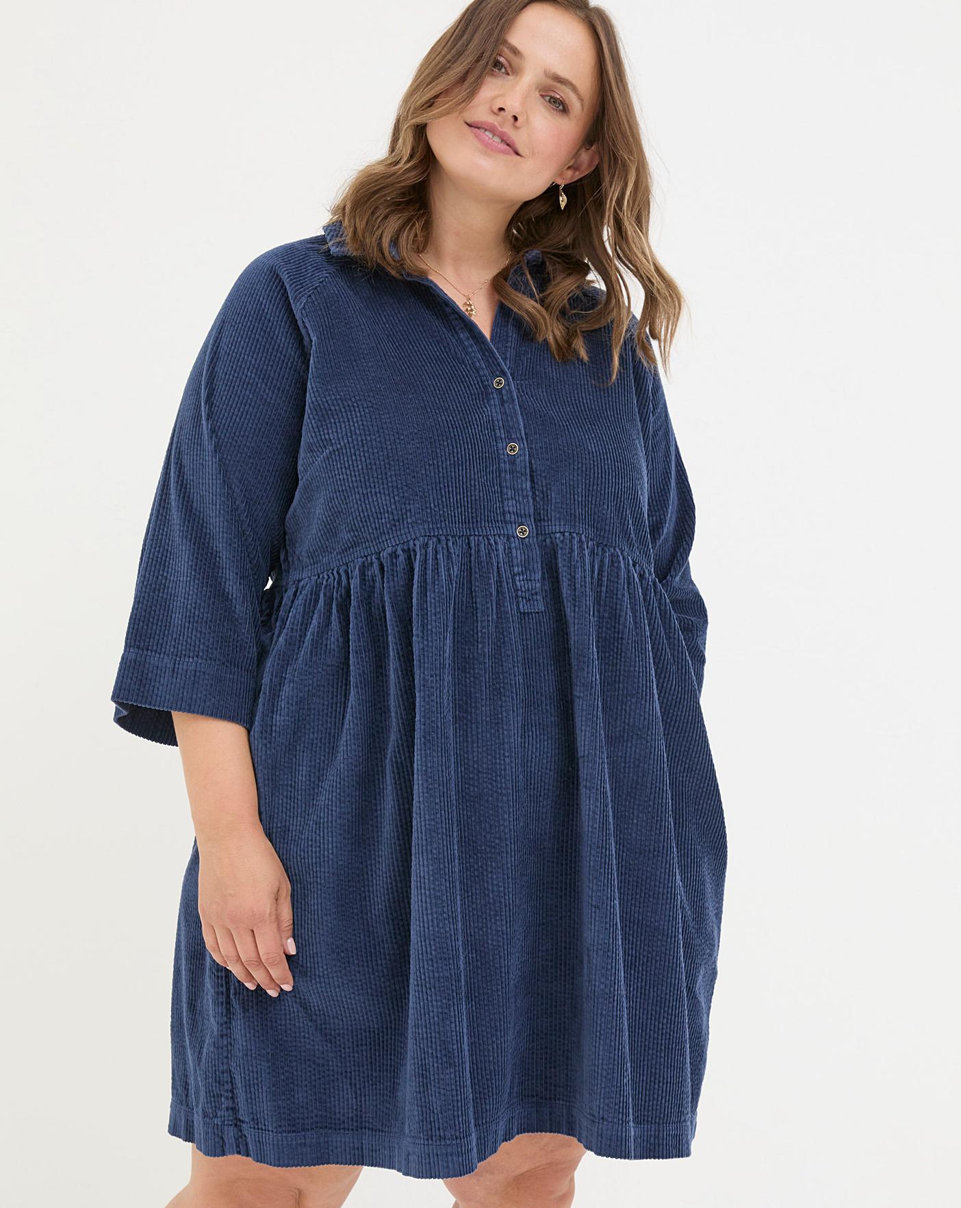 FatFace Sara Bubble Cord Dress Ambrose Wilson