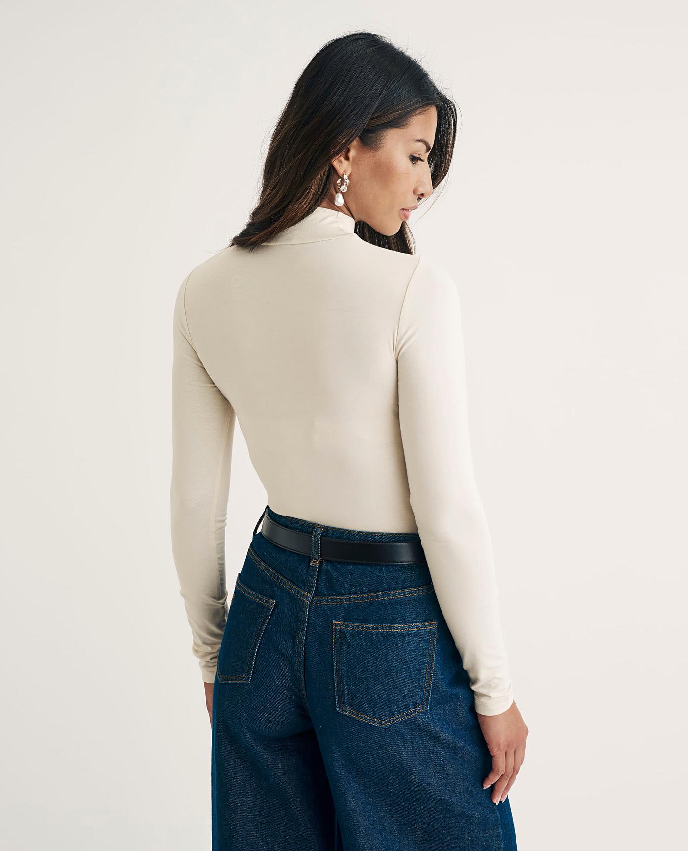 Nobody's Child Roll-Neck Jersey Top Oxendales