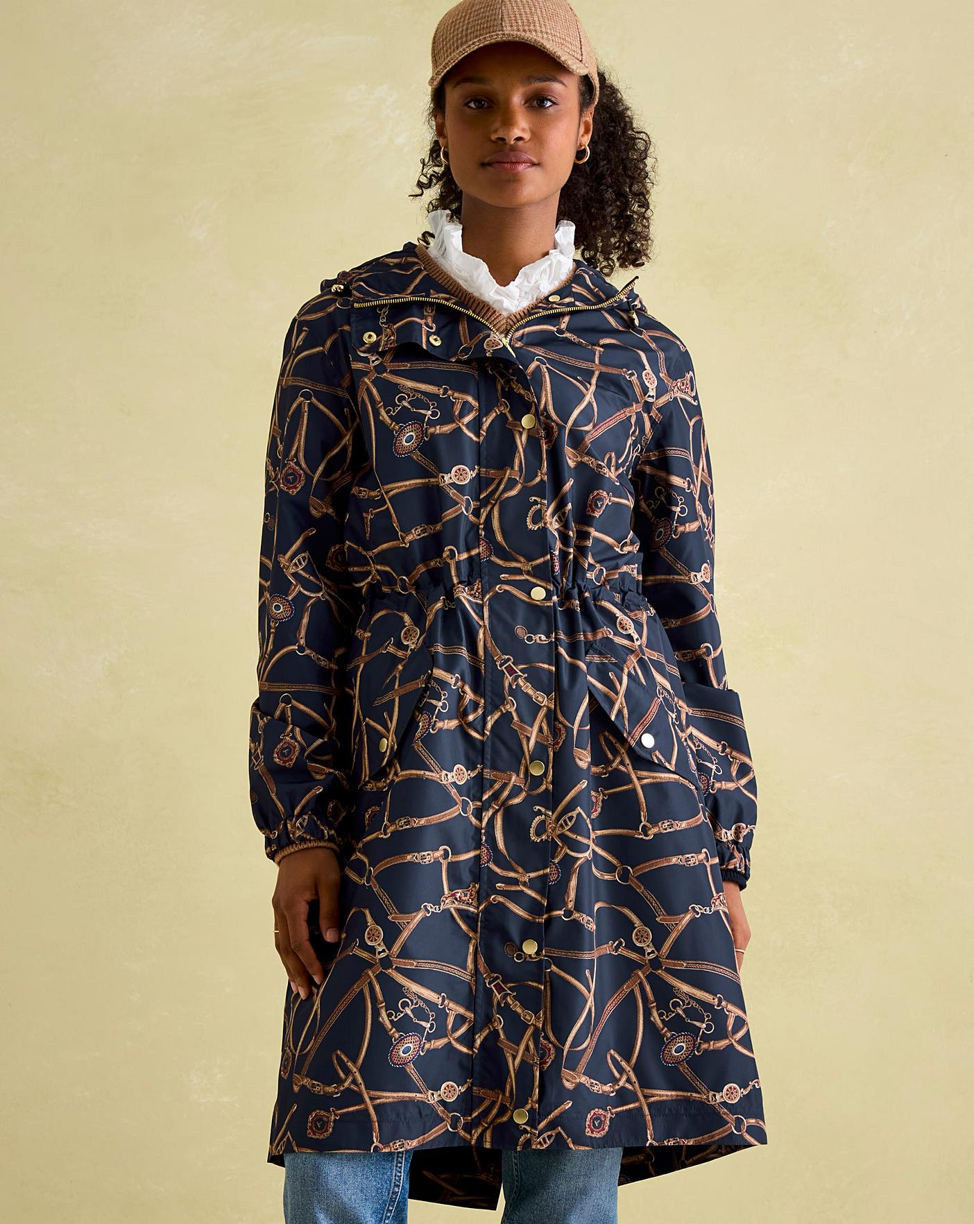 Joules packable raincoat online