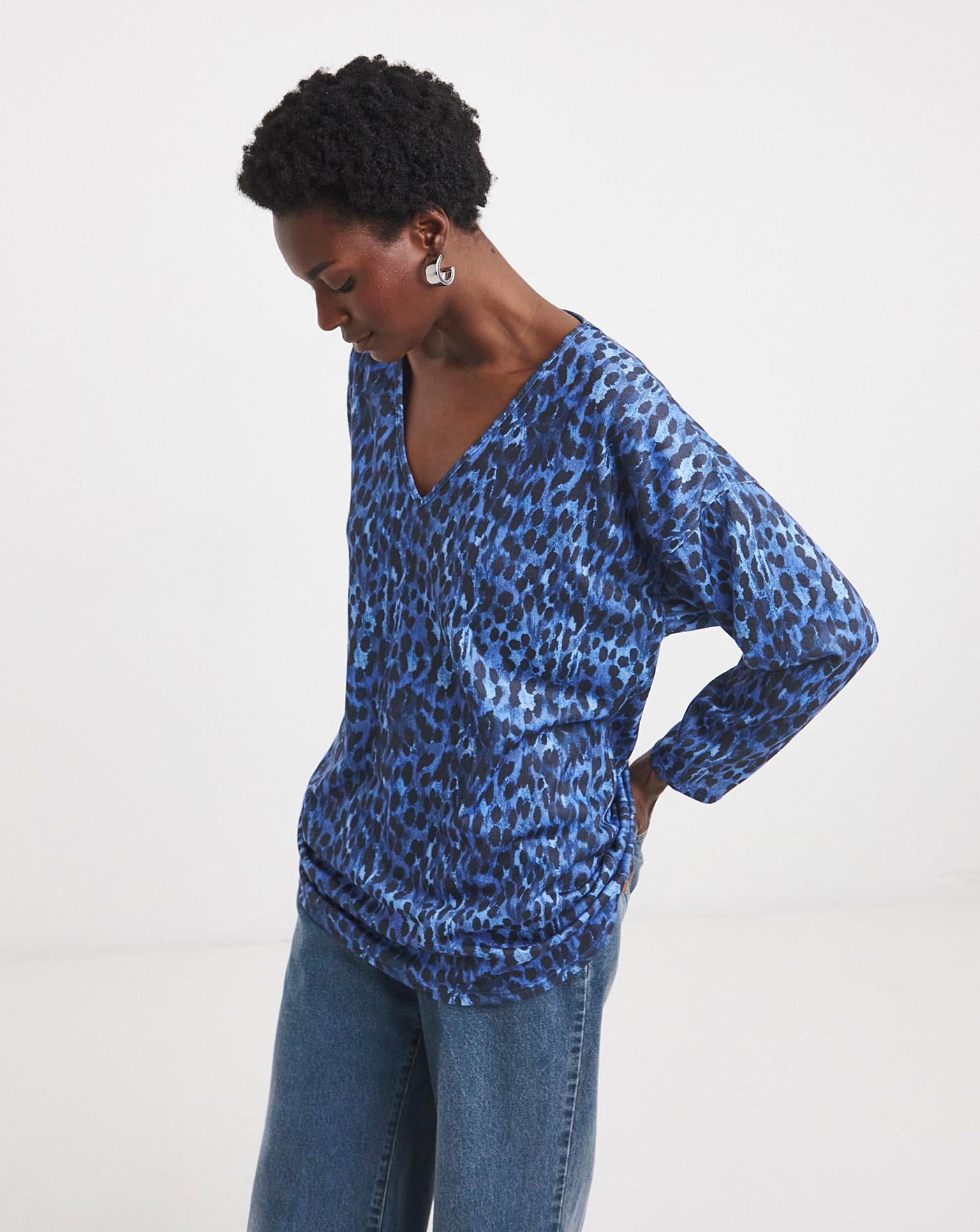 Soft Touch V Neck Longline | Oxendales