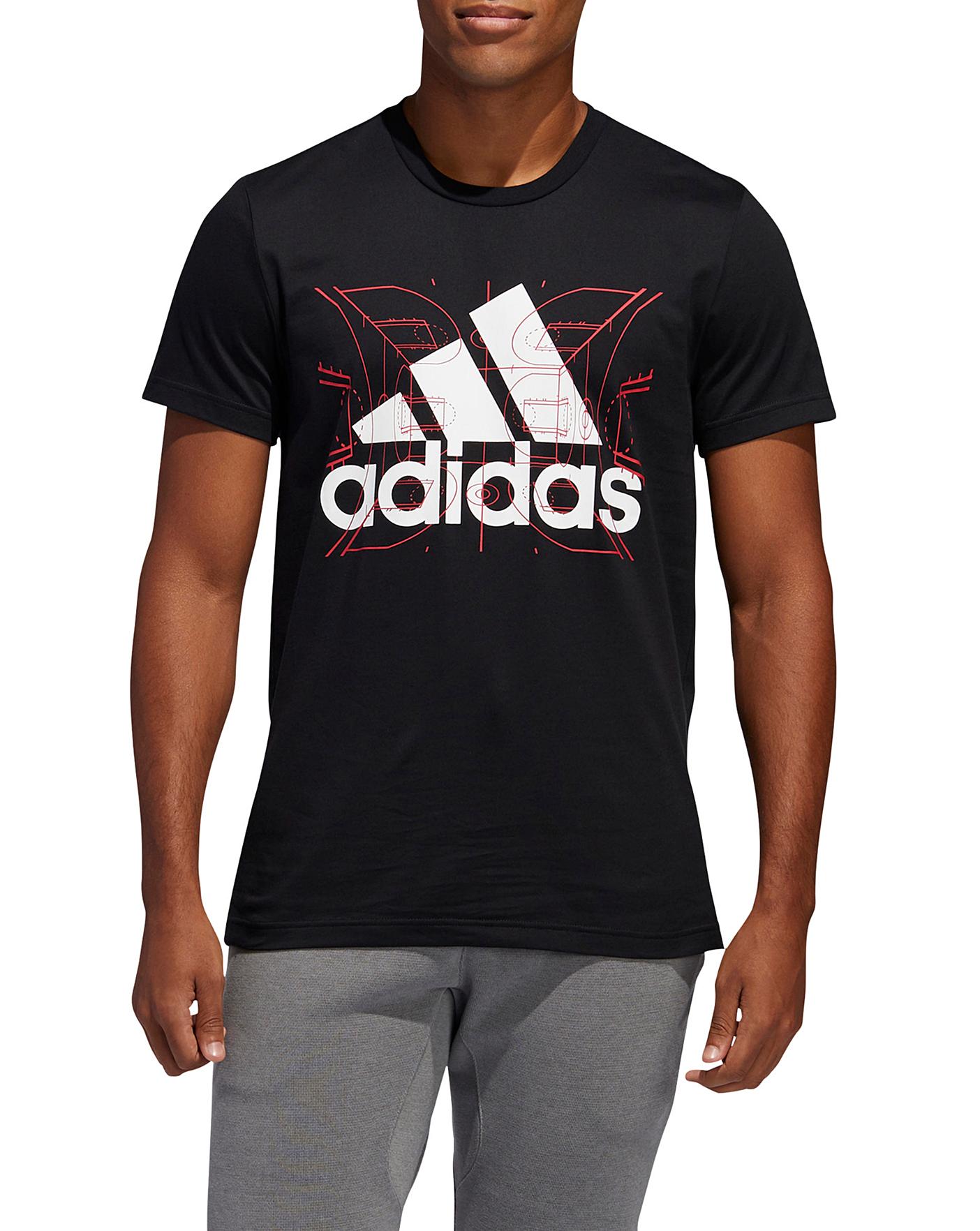 adidas basketball t shirt