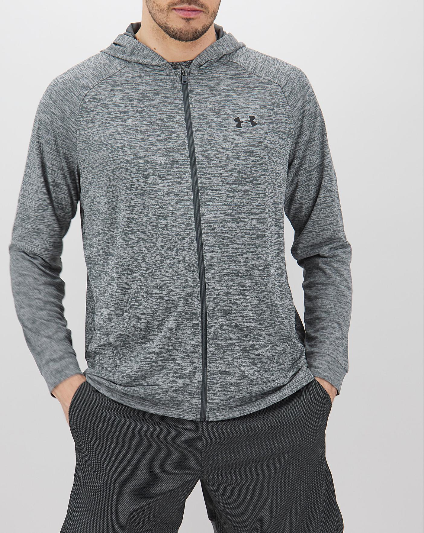 under armour tech full zip hoodie