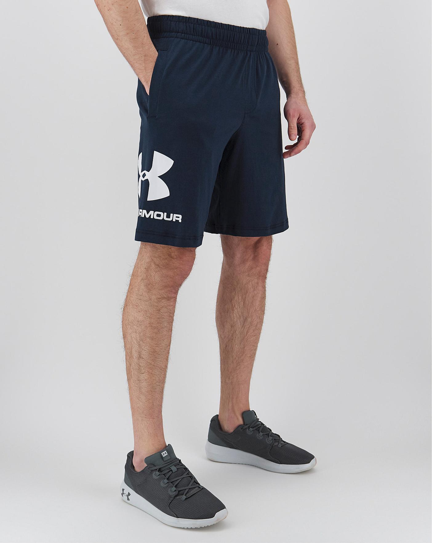 under armor fleece shorts