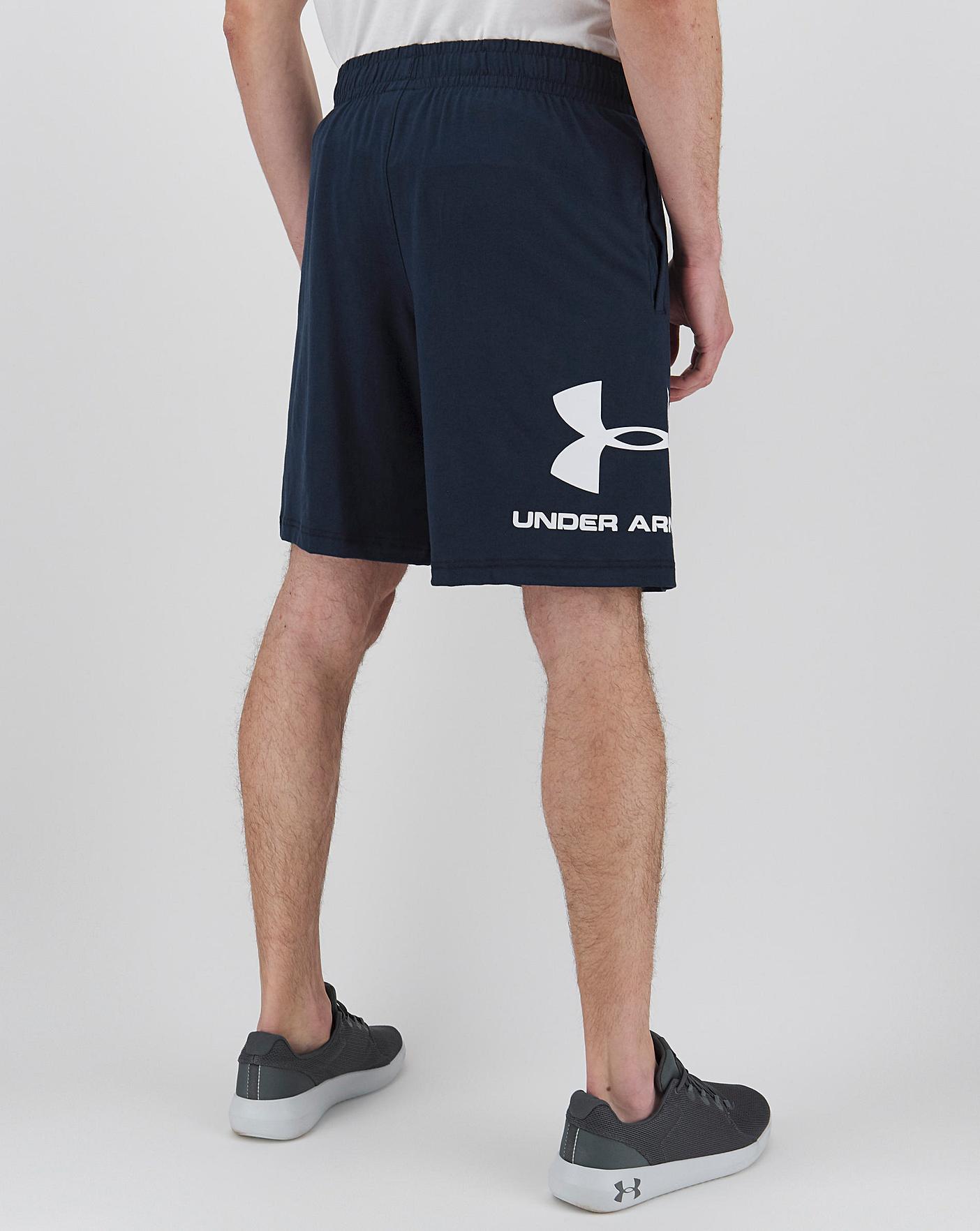 under armour sweat shorts