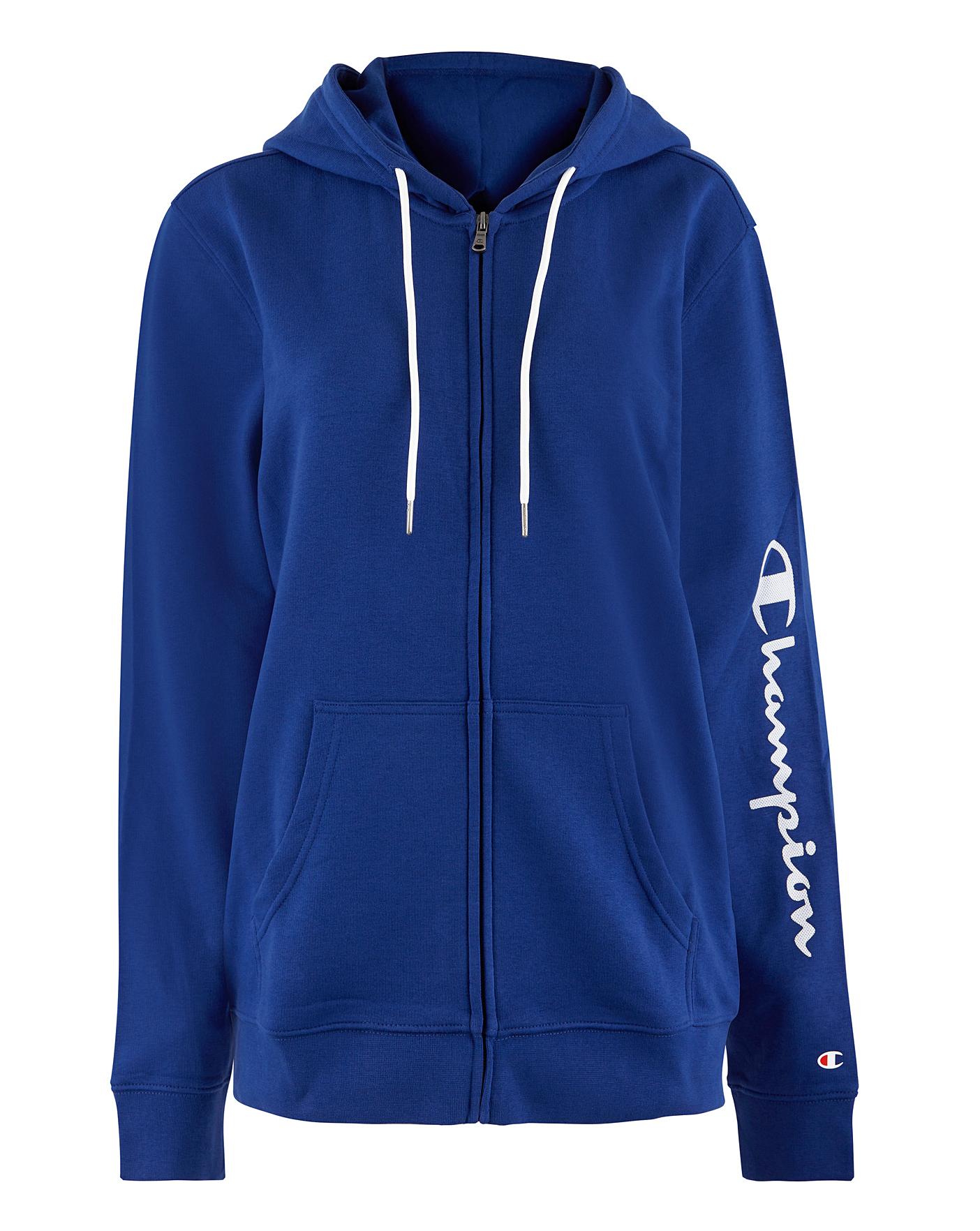 champion hooded zipper sweatshirts