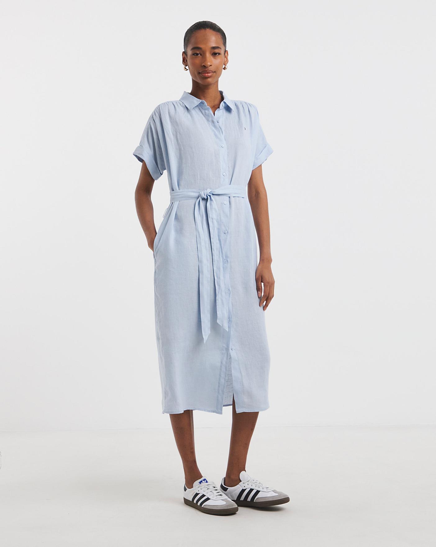 Tommy Hilfiger Belted Midi Dress | Oxendales