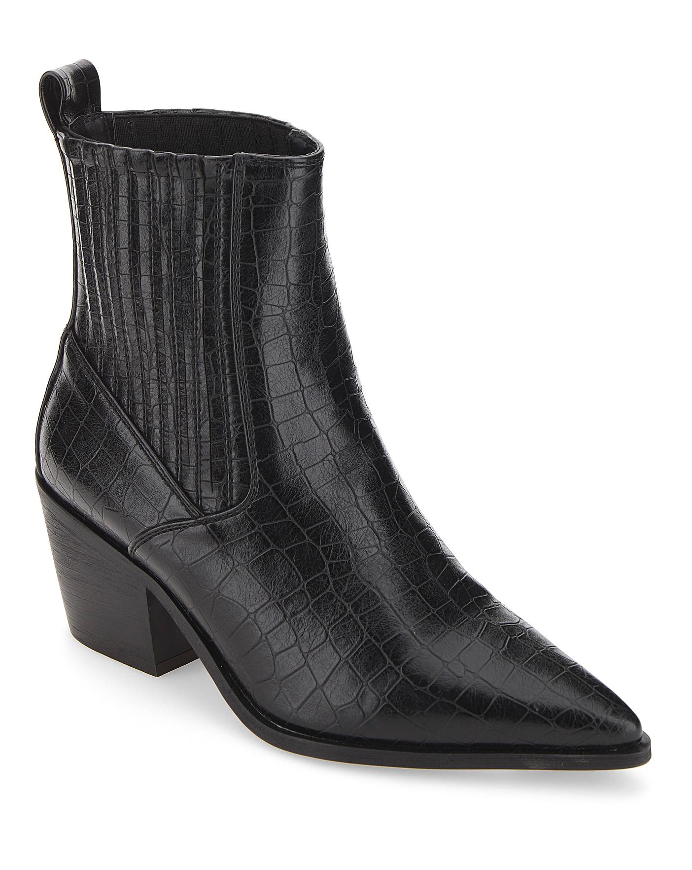 Raid Rocco Western Ankle Boots 