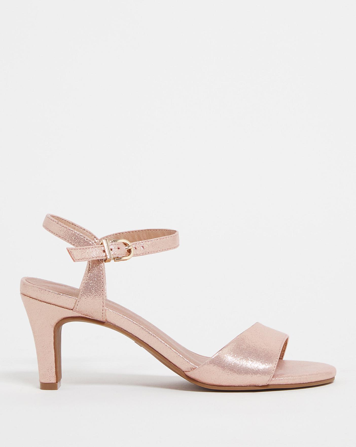 Pink barely best sale there sandals