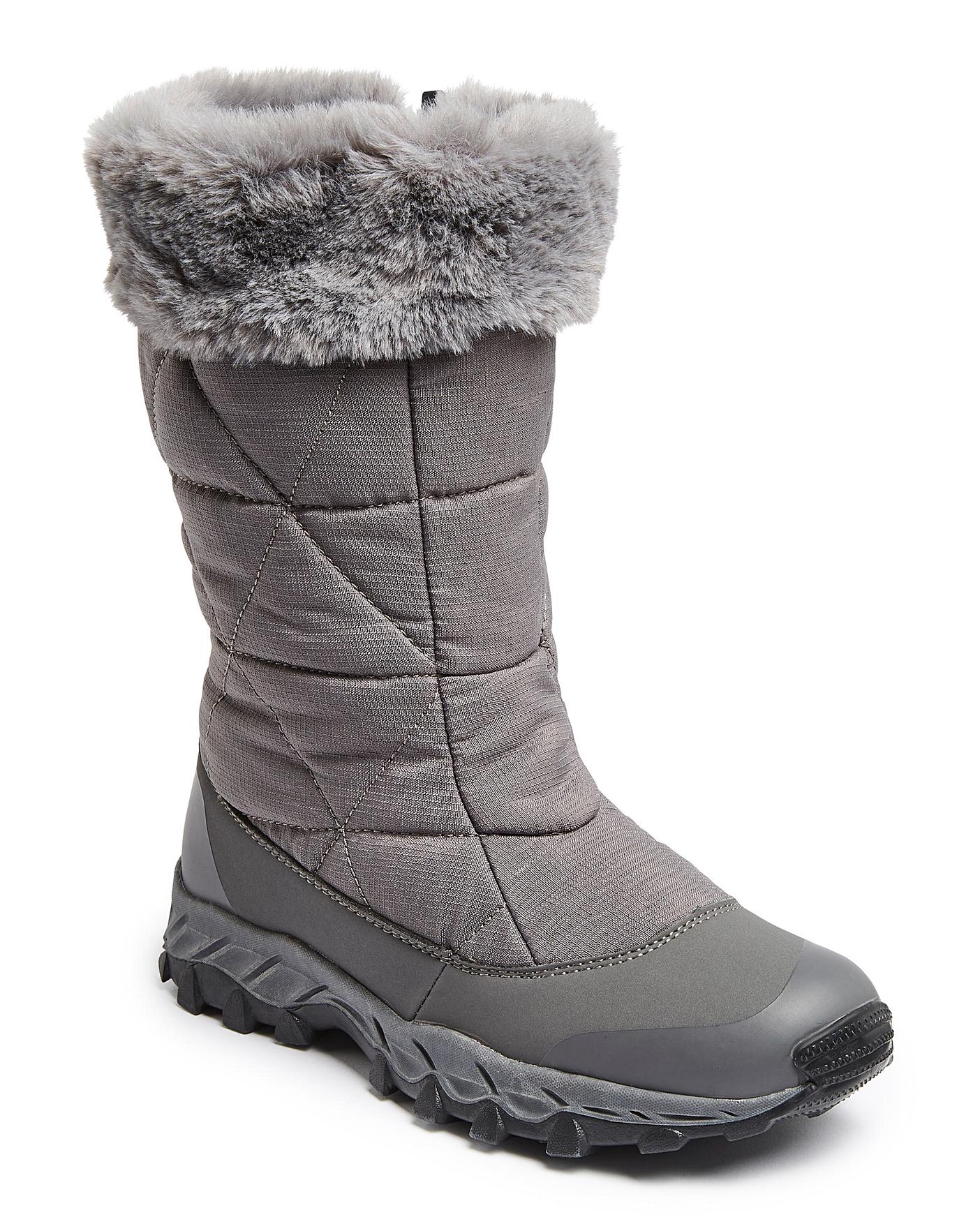 Ladies Snow Boot EEE Fit Simply Be