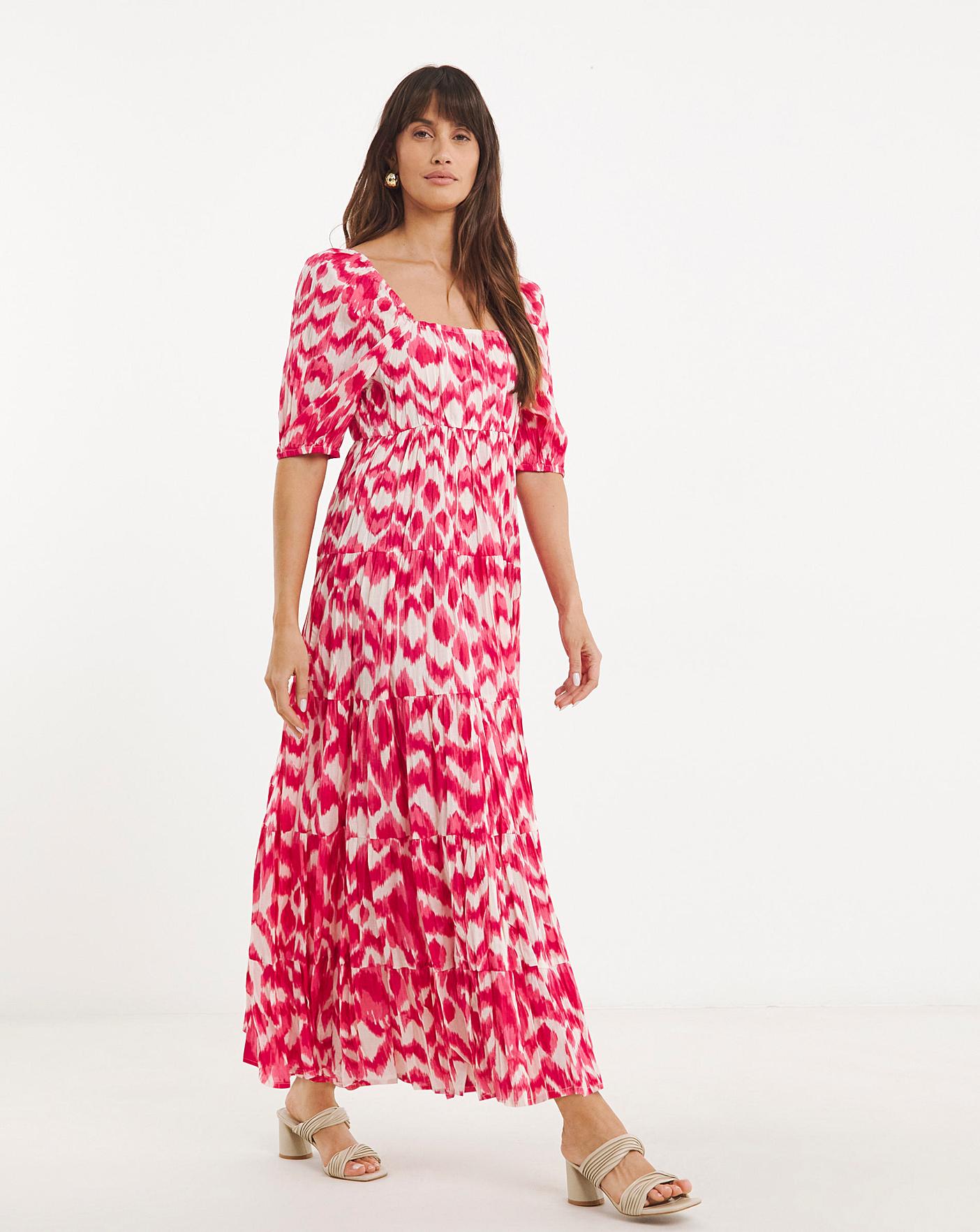 Amazon Ladies Dresses Amazon Prime Church Dresses Pure Cotton Bow Back Tier  Maxi Dress Marisota