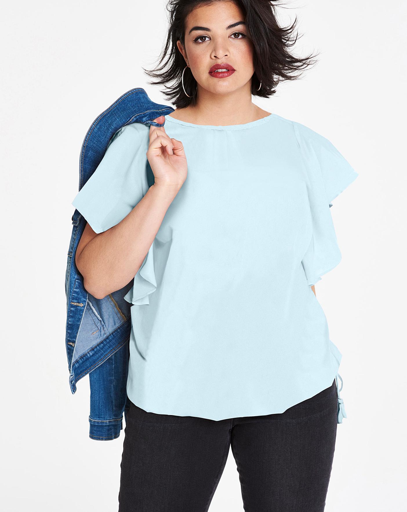 bubble hem shirts