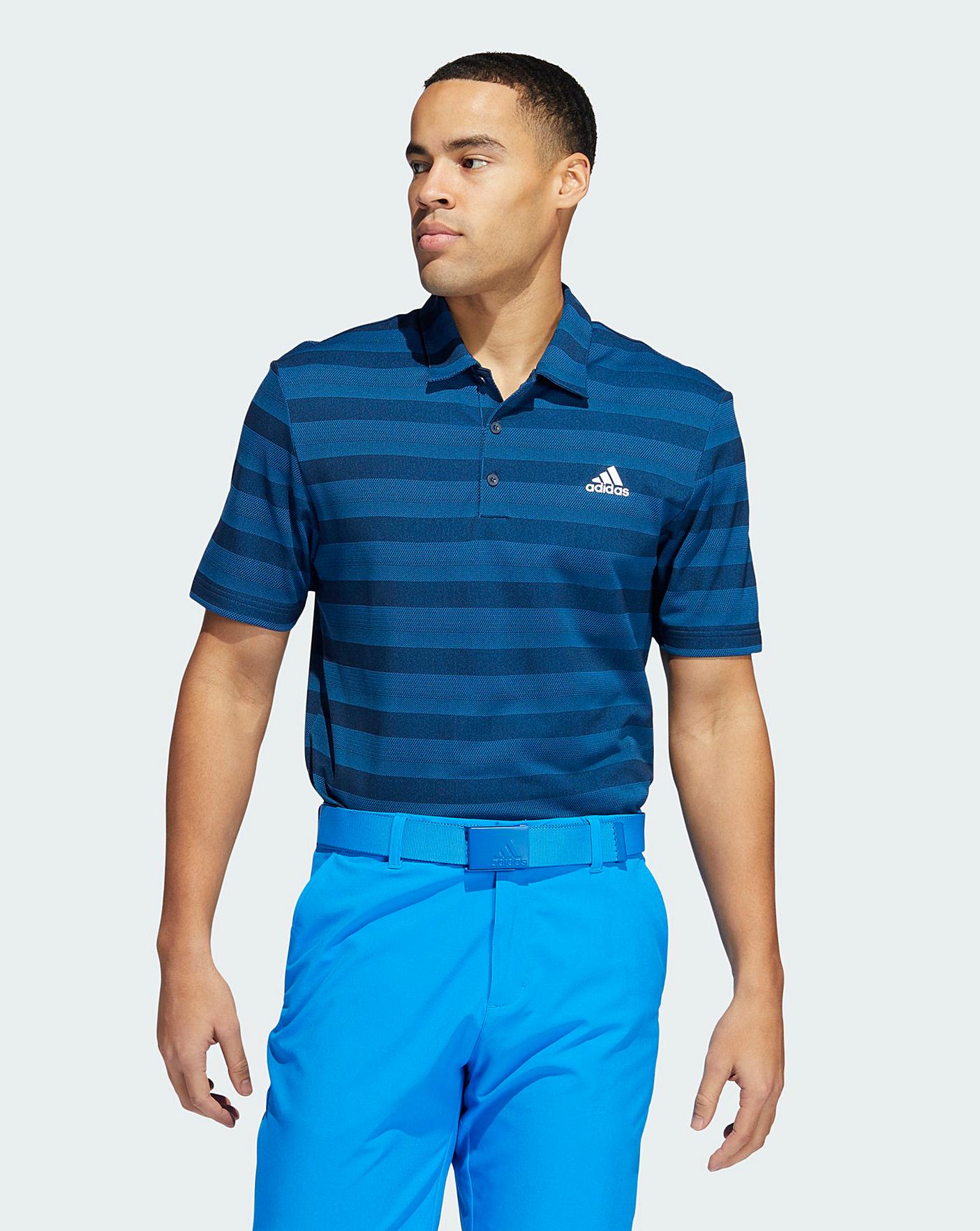 adidas zip polo