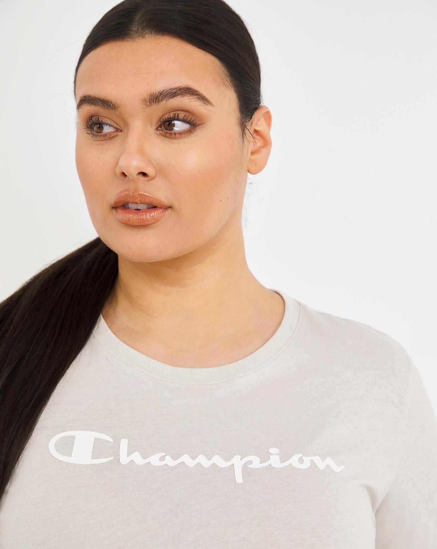 Champion Large Logo T-Shirt | Fashion World