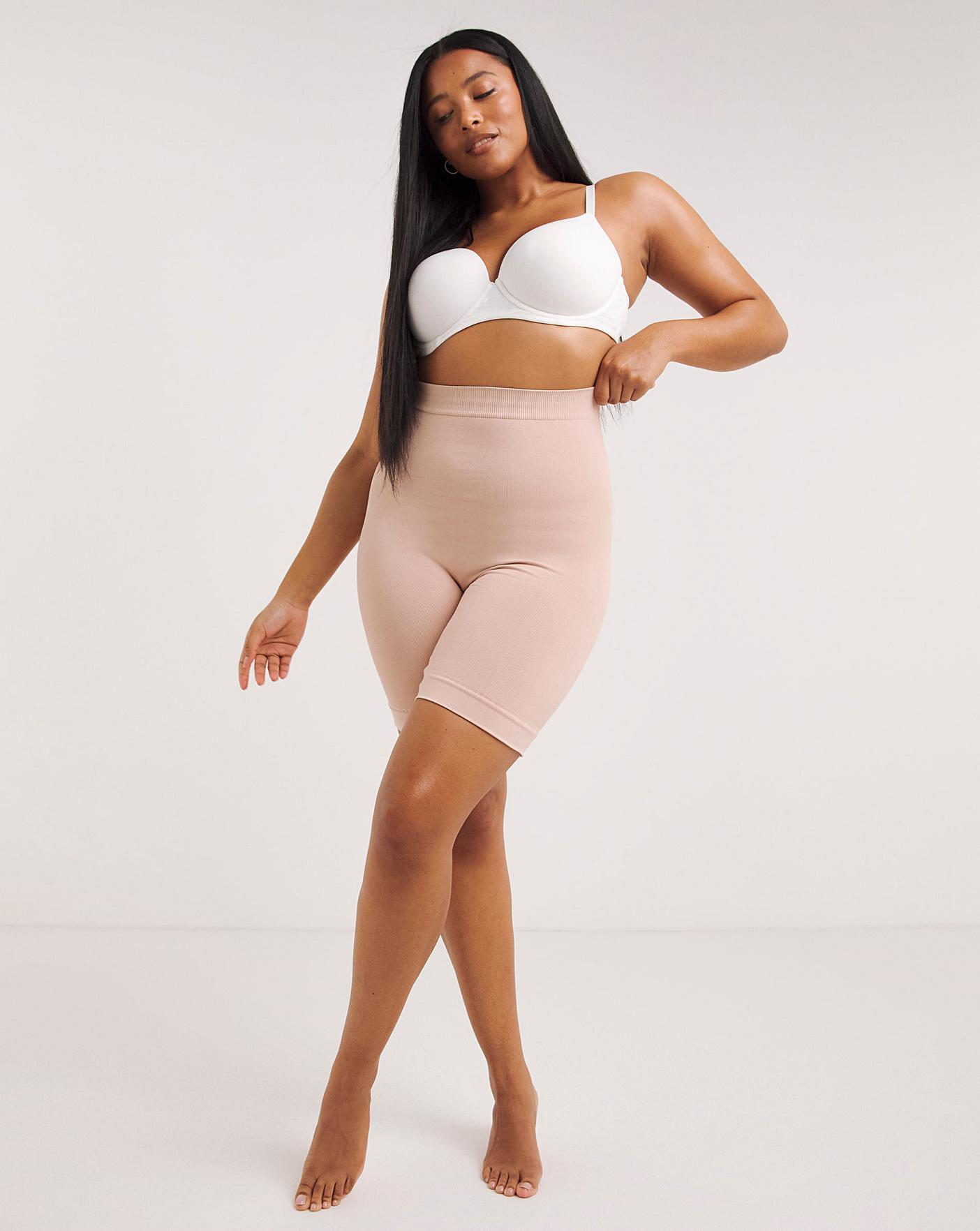 High Waist Brief in Almond