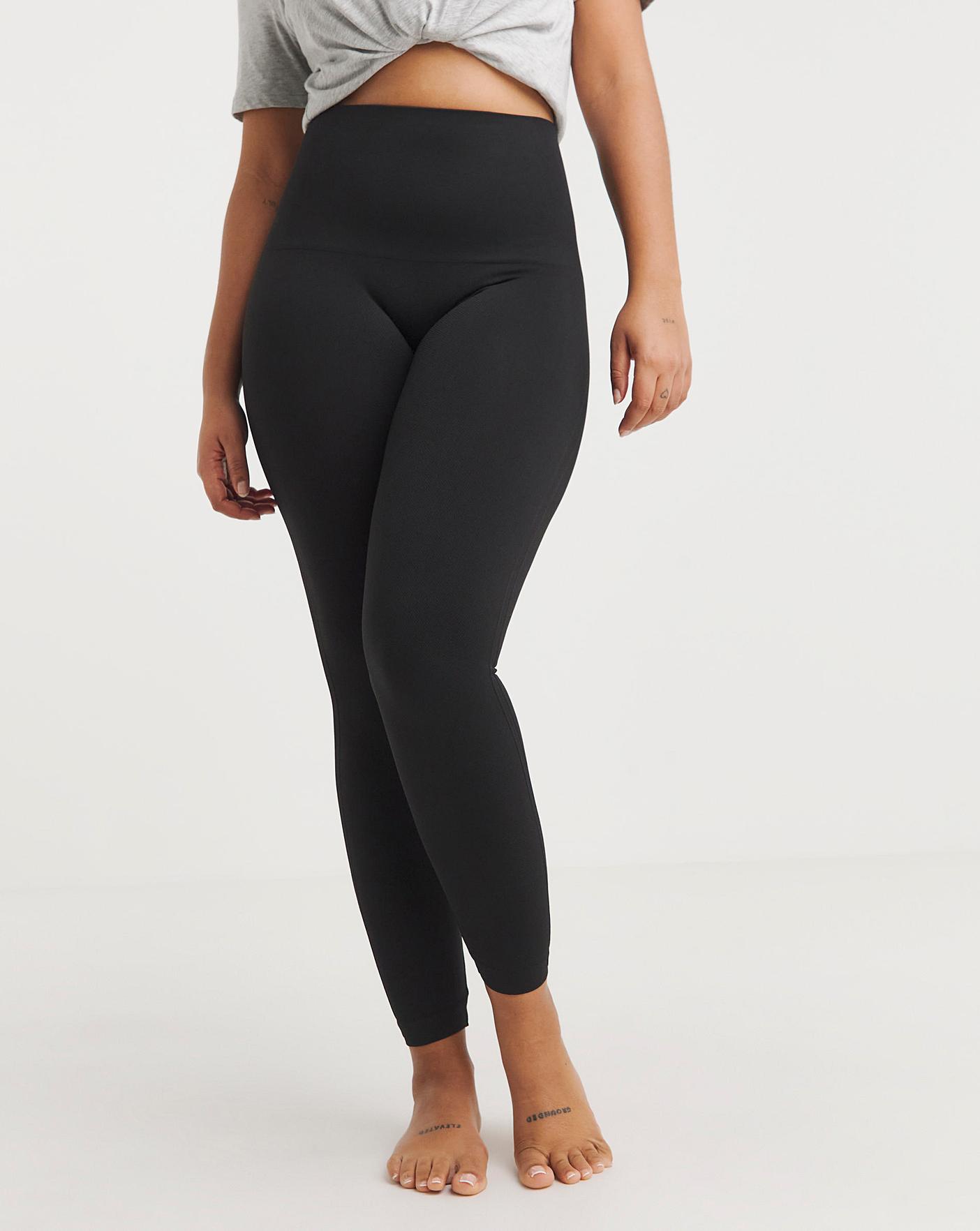 SPANX, Pants & Jumpsuits, Spanx Look At Me Now Highwaisted Seamless  Leggings Size Small Black Knit Twill