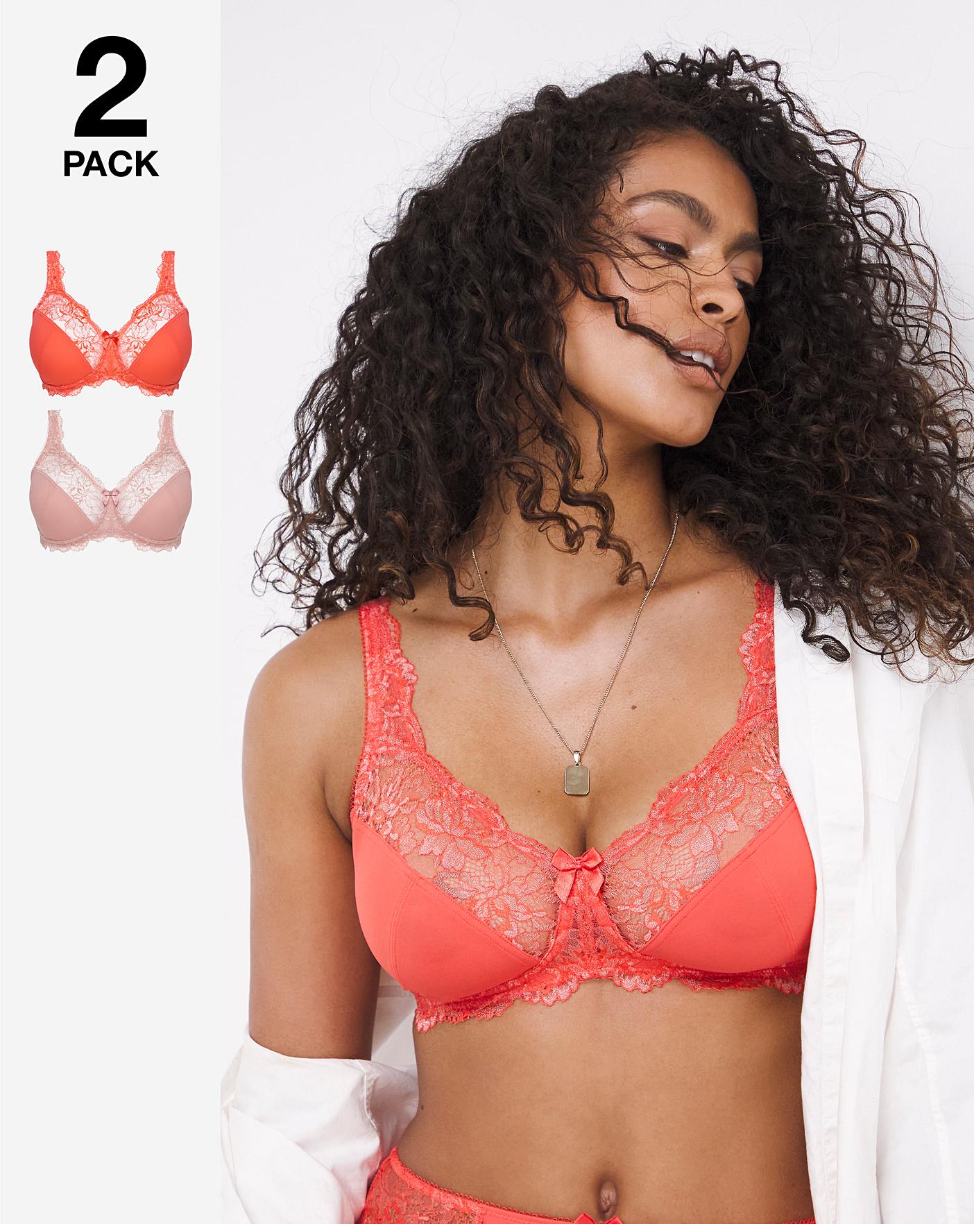 Non Wired First Bras 2 Pack, Lingerie