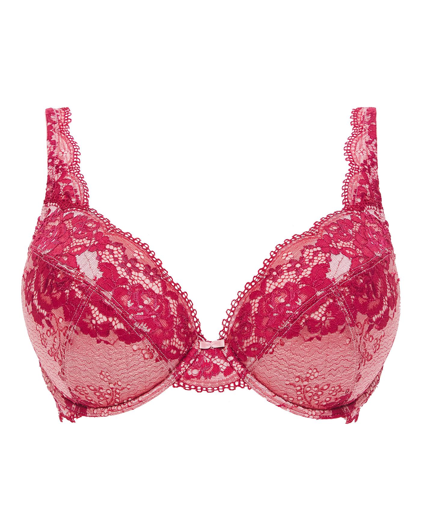 Contemporary Lace Full Cup Bra | J D Williams