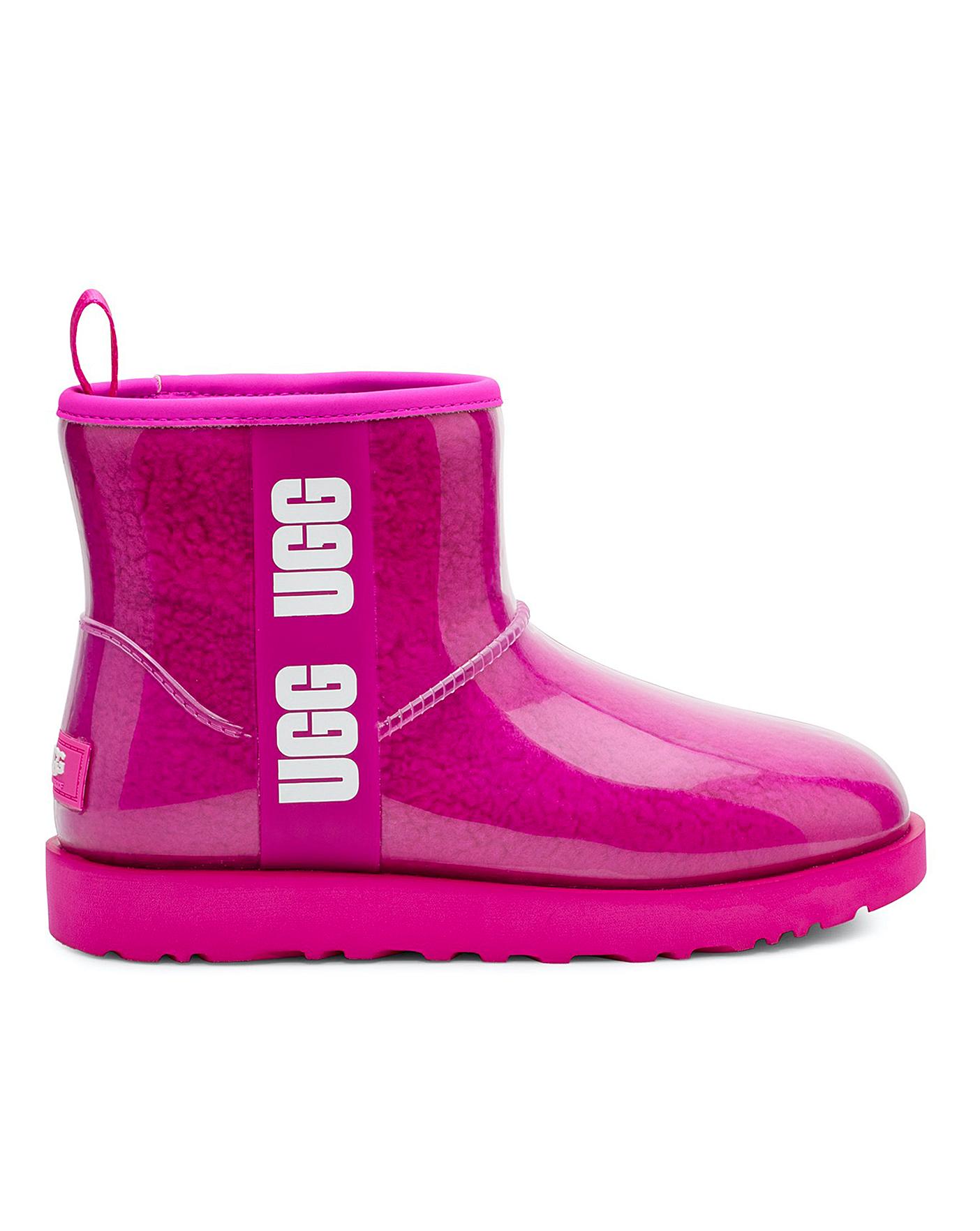 ugg boots with clear cover