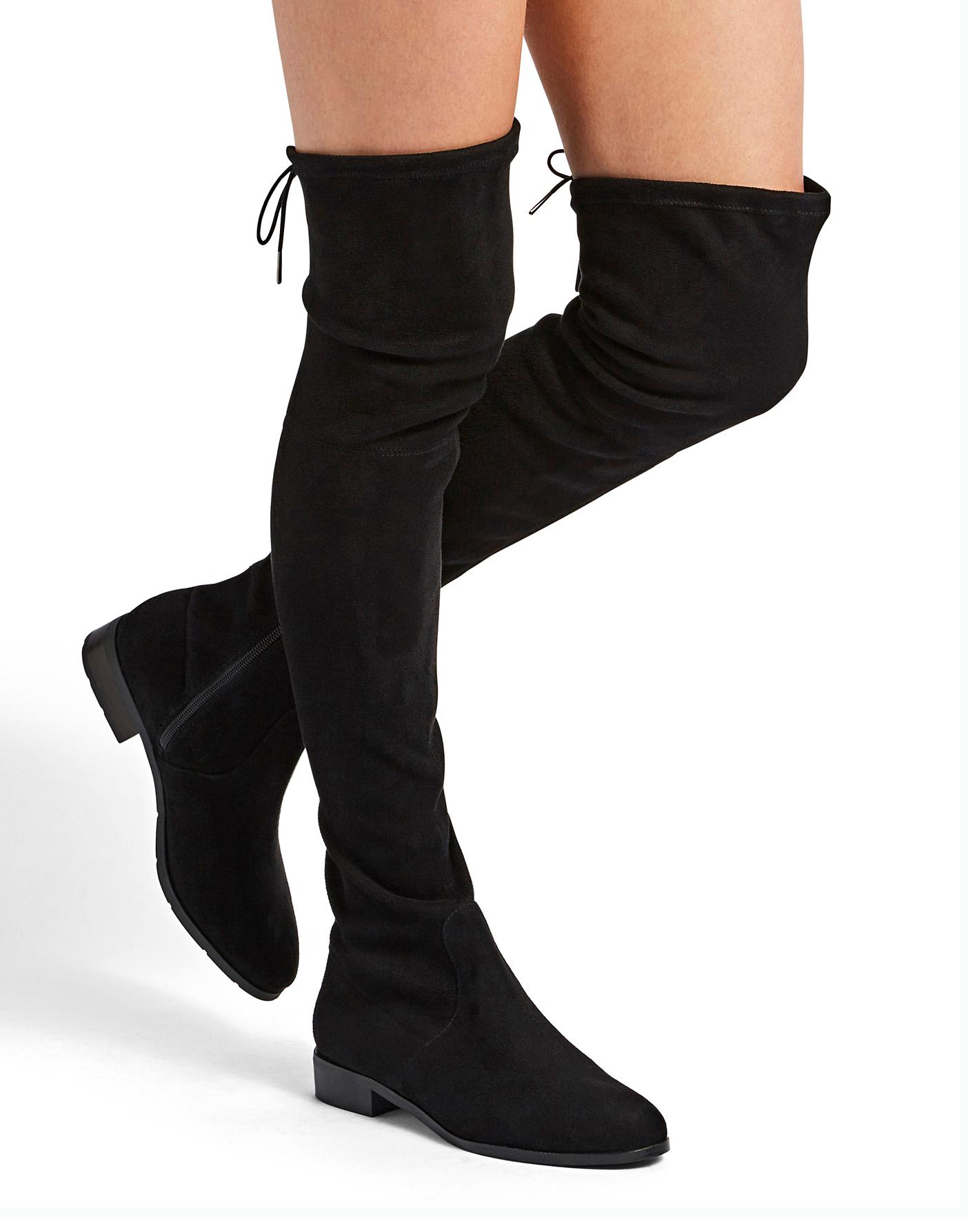 nicole over the knee boots