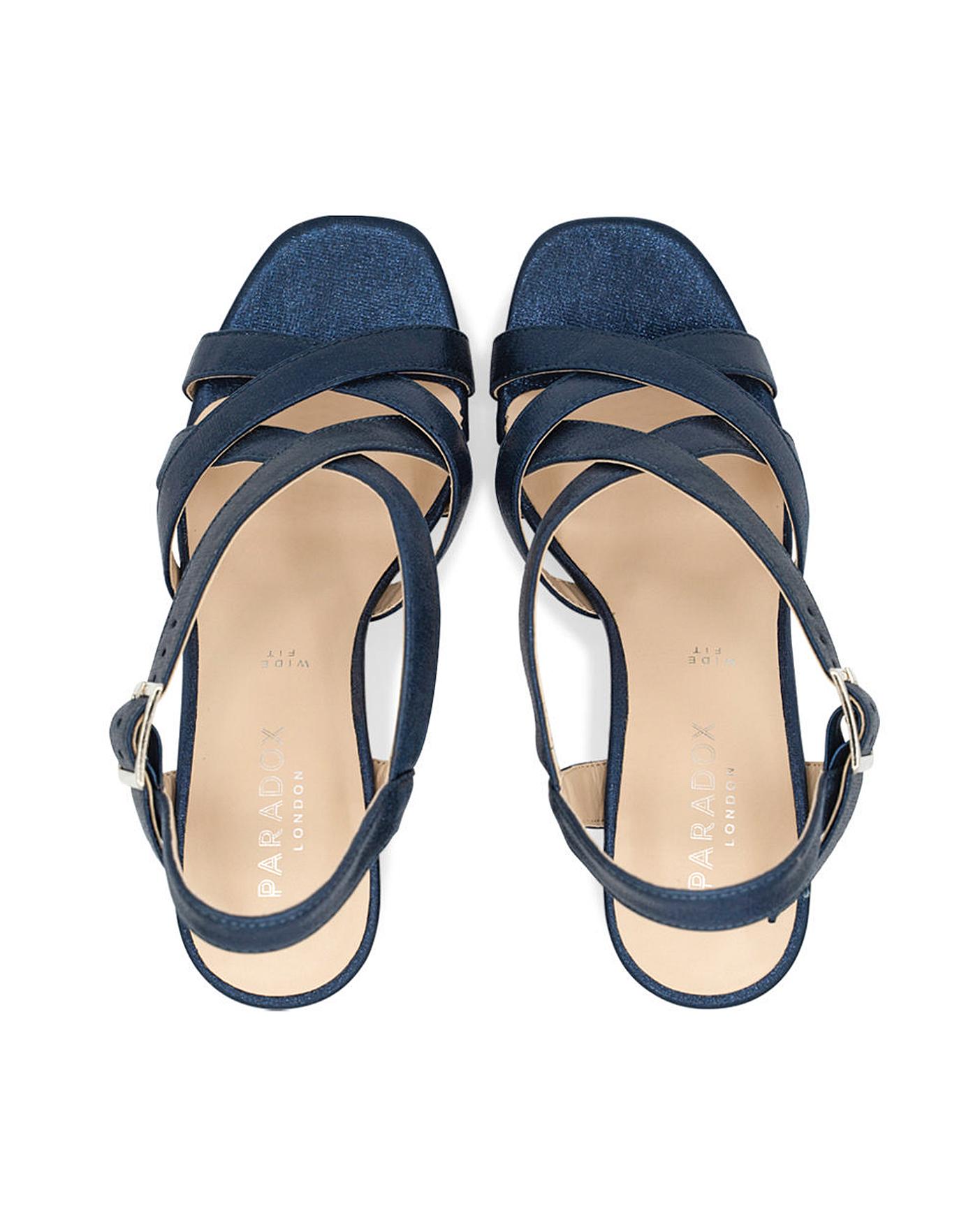 Paradox London Hilde Wide Fit Sandals Ambrose Wilson