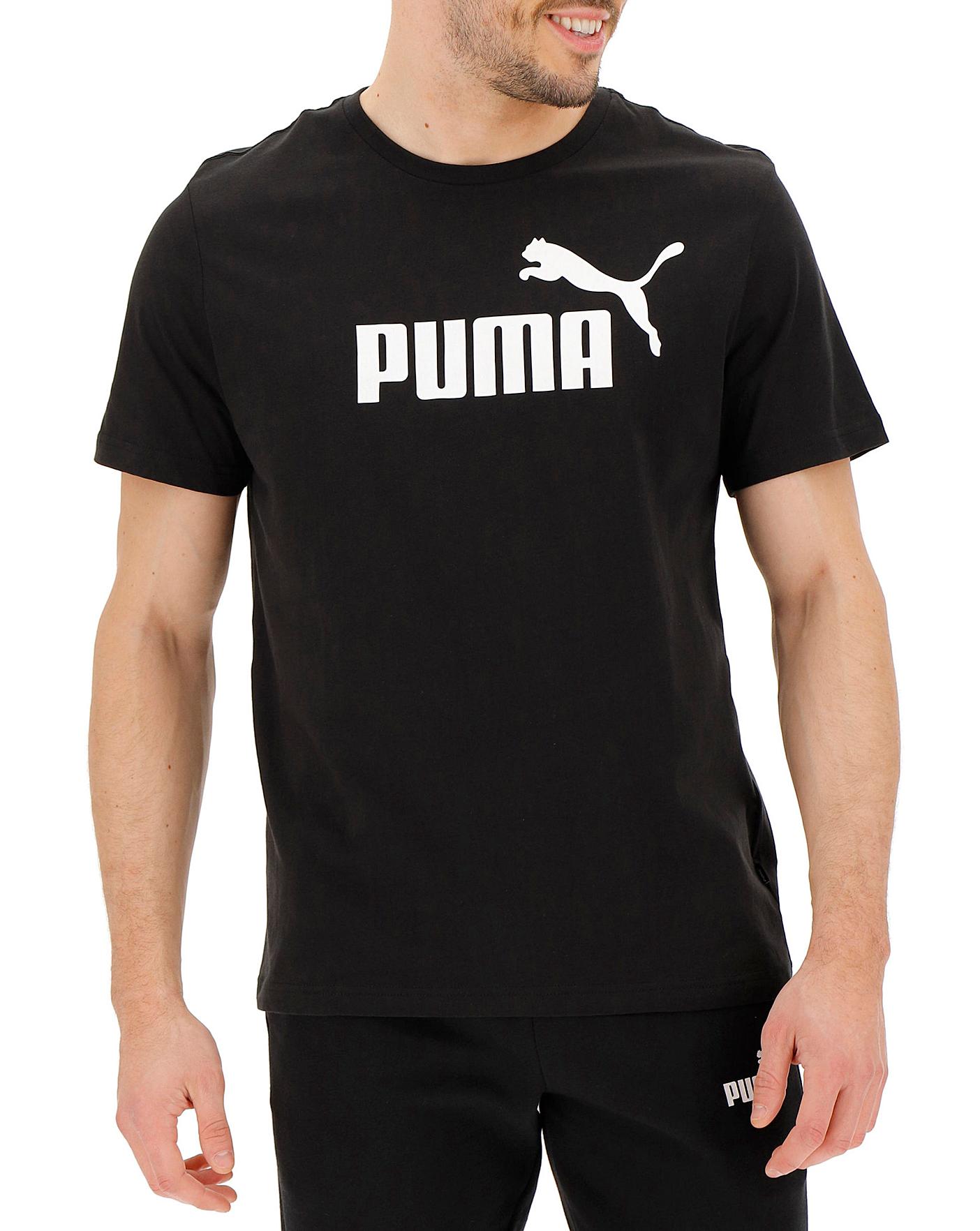 Puma Black Essential T-Shirt | Fashion 