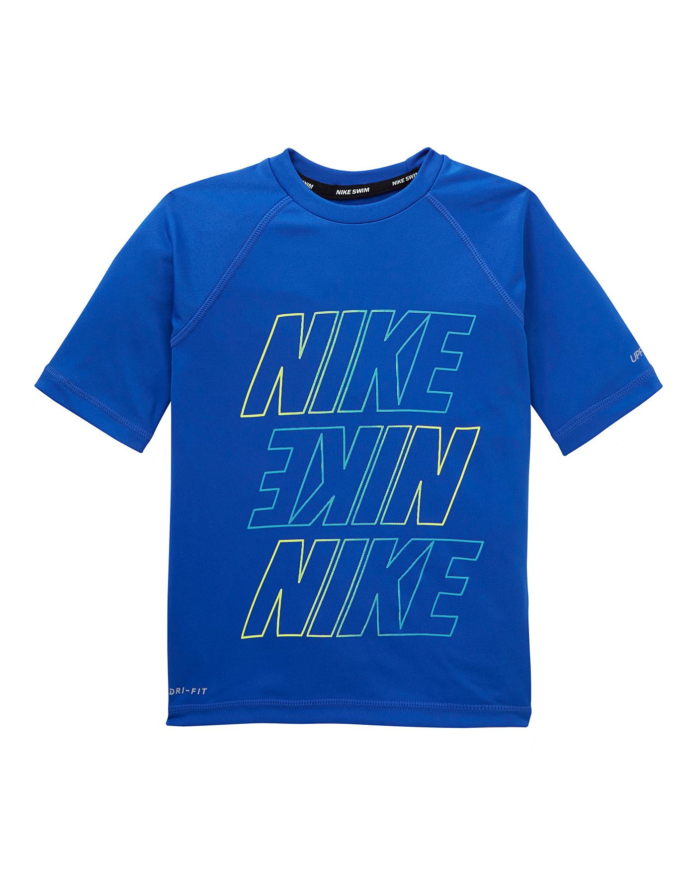 nike boys swim shirt