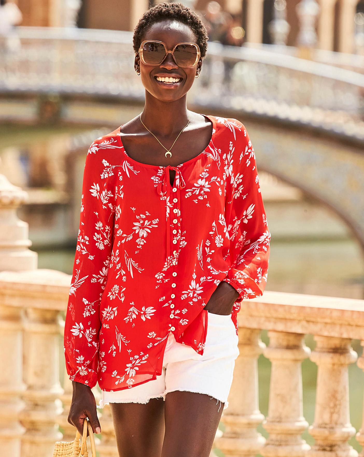 Sosandar Womens Shirt blouses SALE • Up to 50% discount