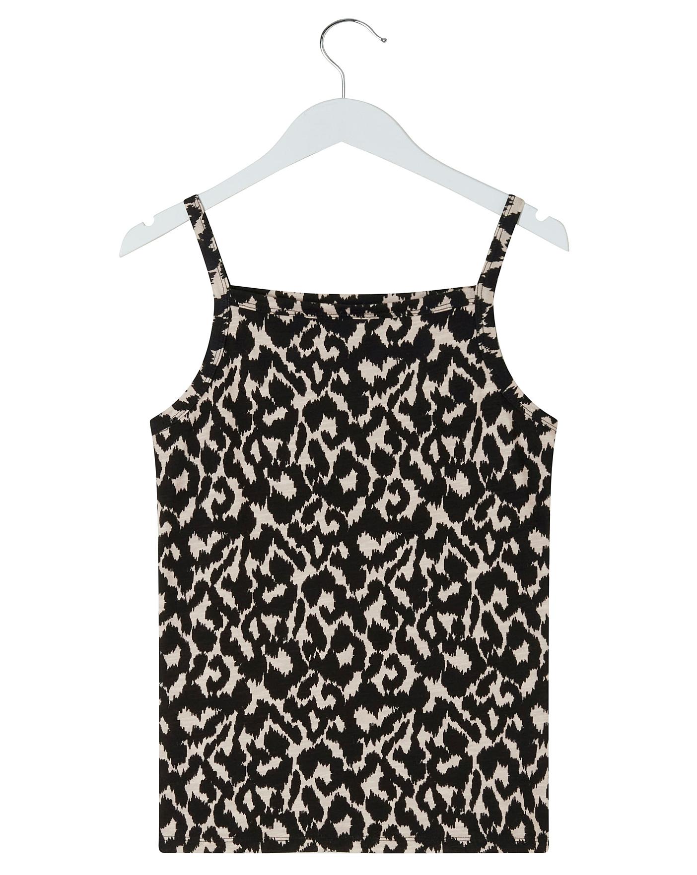 Sonder Studio Ikat Animal Vest Top | J D Williams