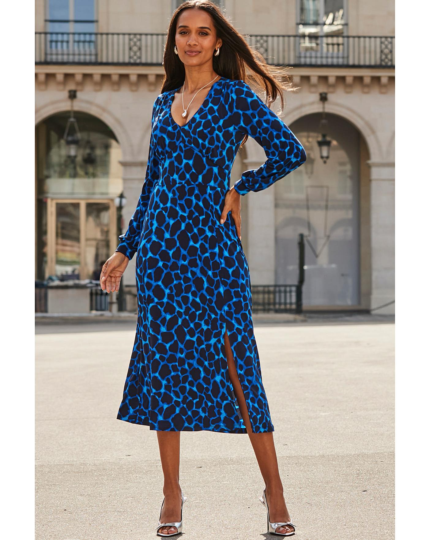 Sosandar Moroccan Tile Waist Dress | Oxendales