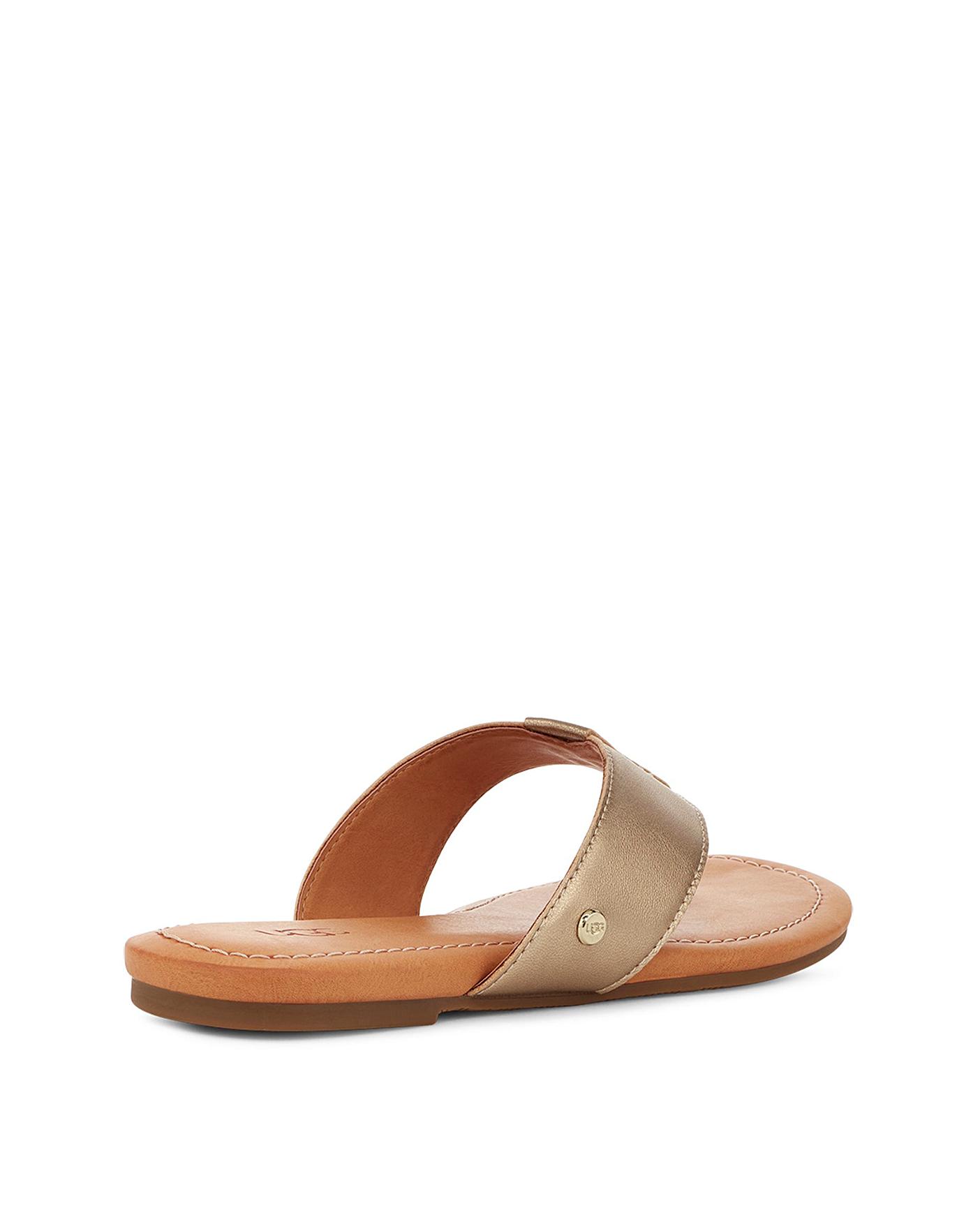 Ugg best sale leather sandals