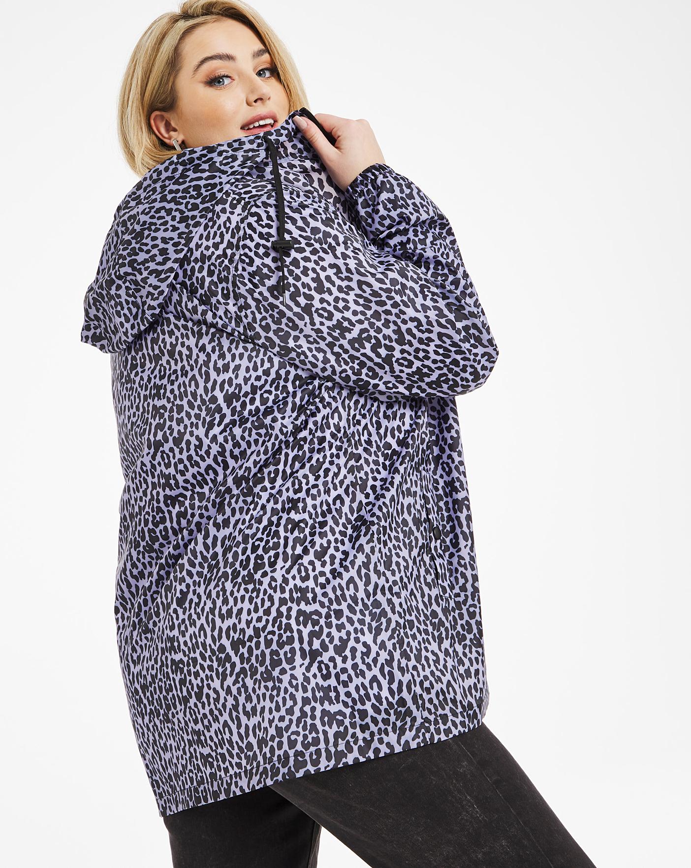 leopard print pac a mac