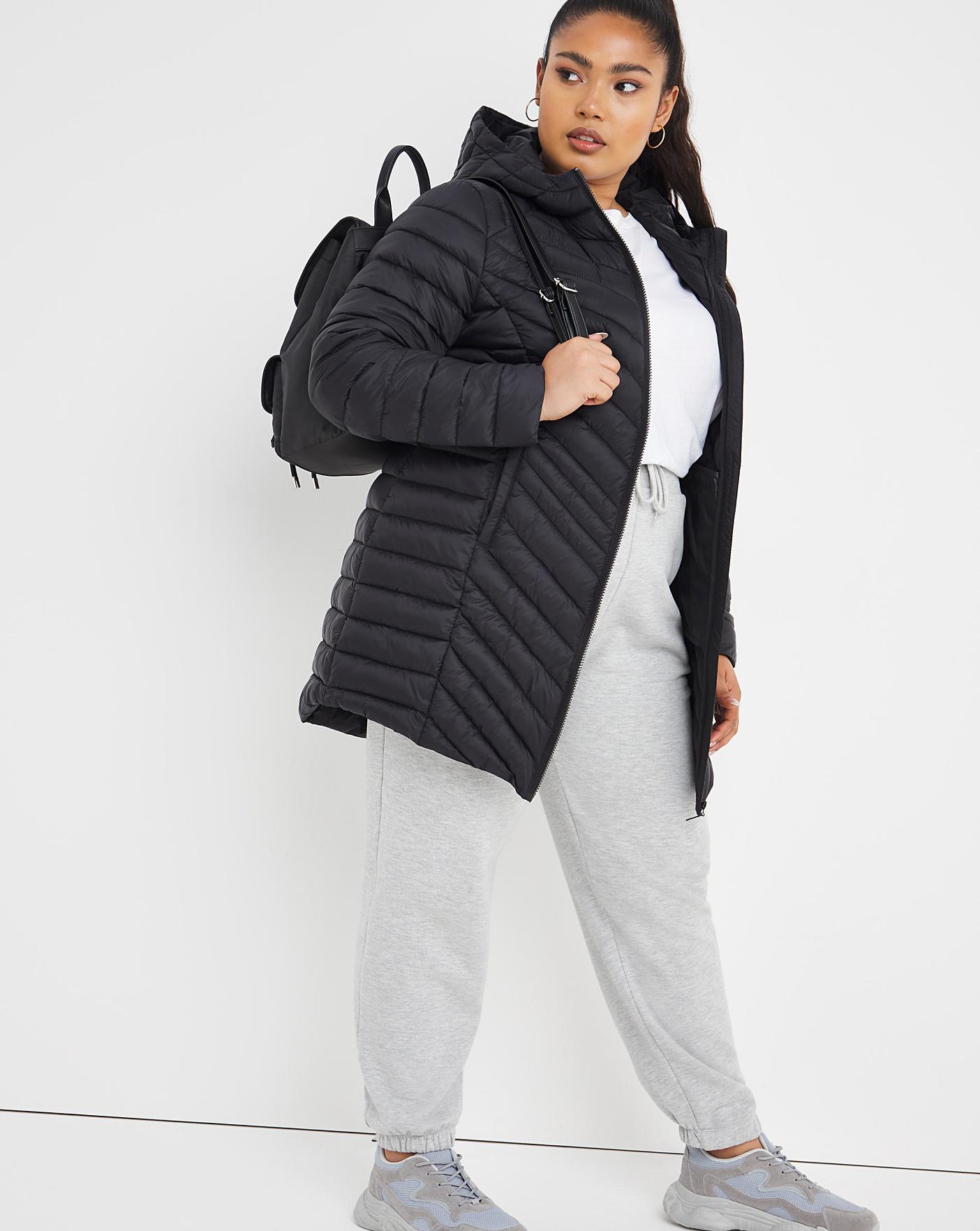 mid length puffer jacket