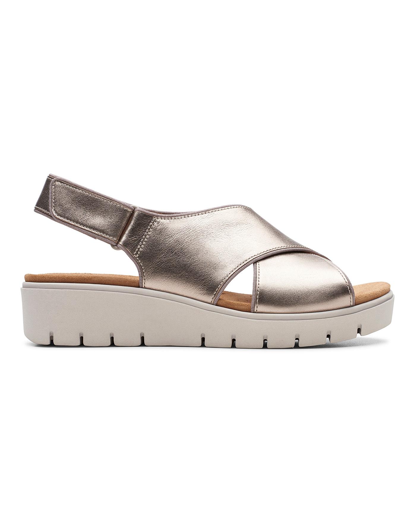 Clarks Slingback Sandals E Fit | Simply Be