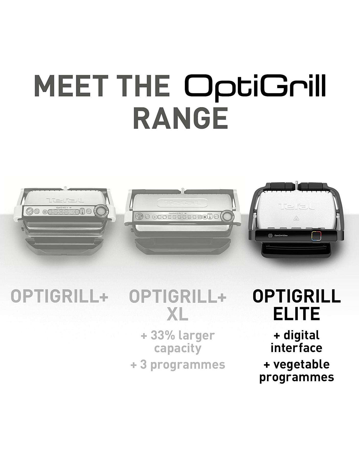 OptiGrill Elite XL Tefal GC760D12R - Label Emmaüs