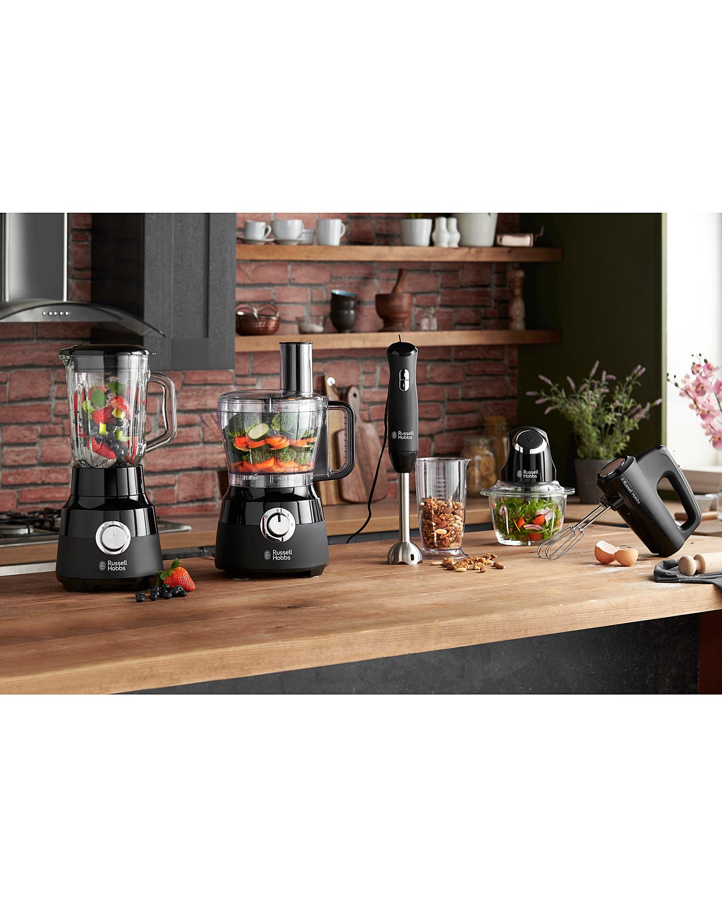 Russell Hobbs Desire Matte Black Food Processor 