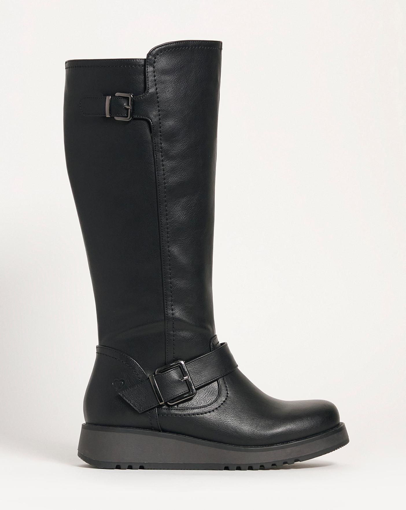 Heavenly Feet Rubymea Boot E Curvy J D Williams