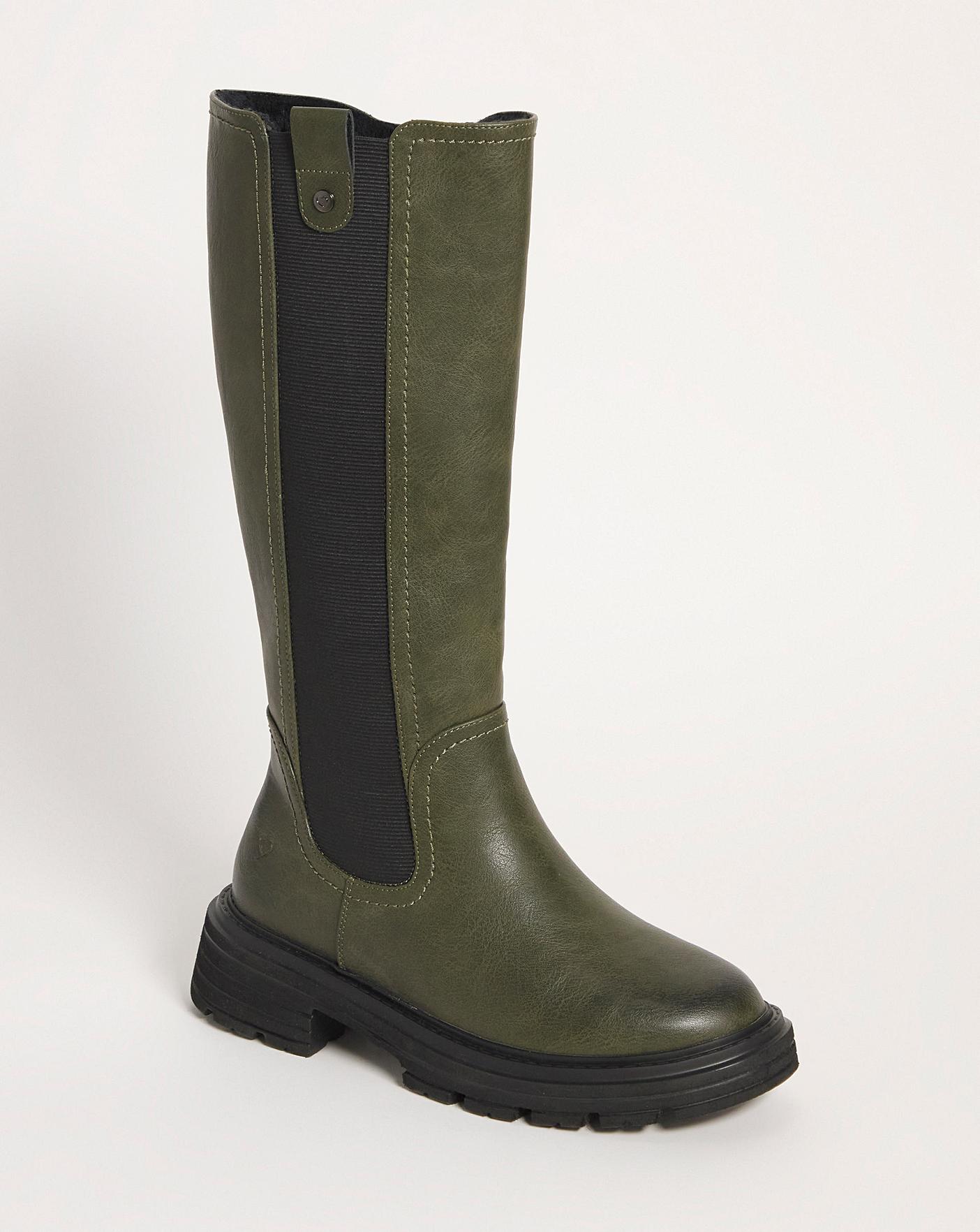 Heavenly Feet Zinnia High Boot EEE Curvy Marisota